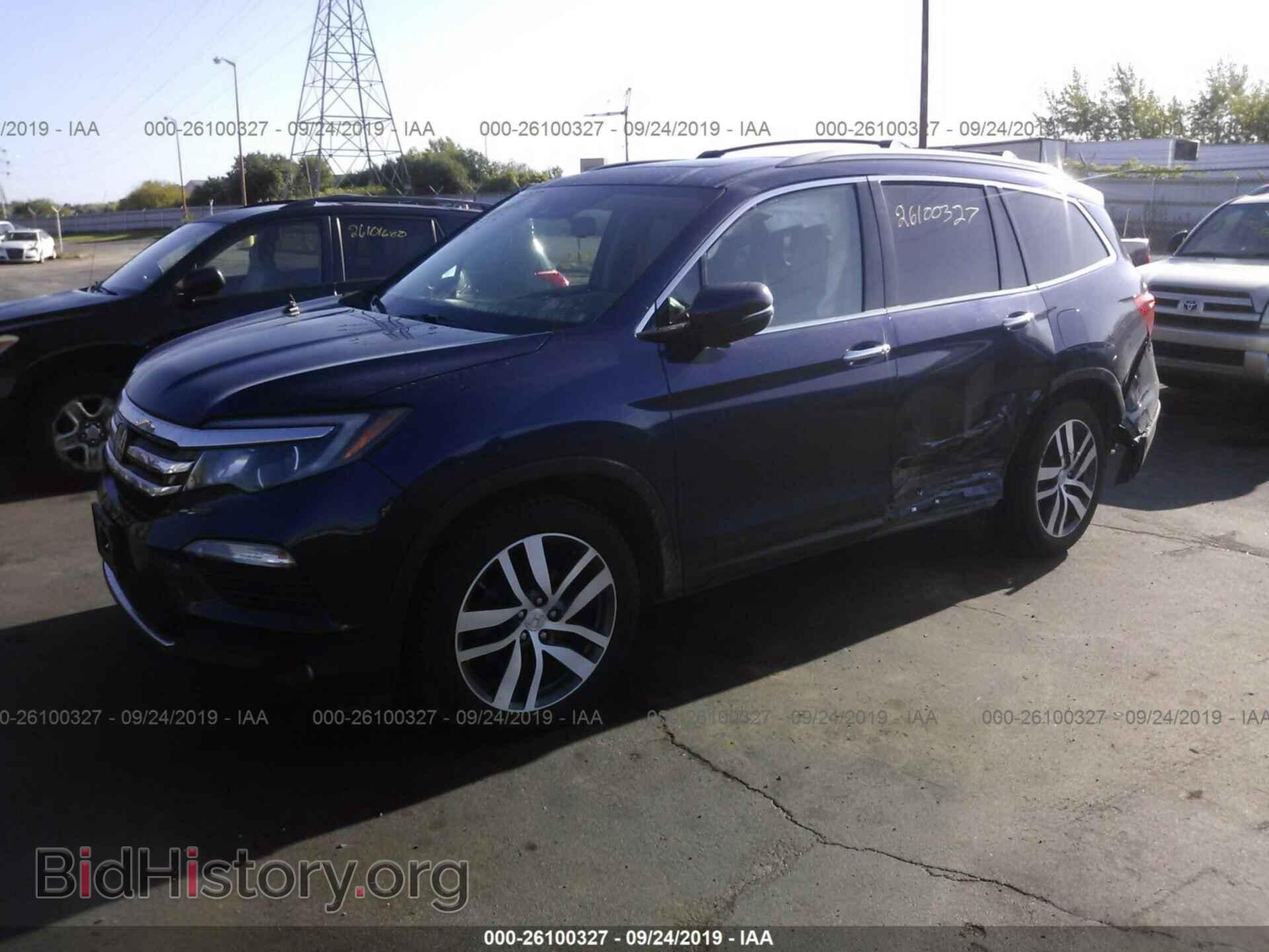 2016 HONDA PILOT - VIN: 5FNYF6H9XGB051377 - Фото 2