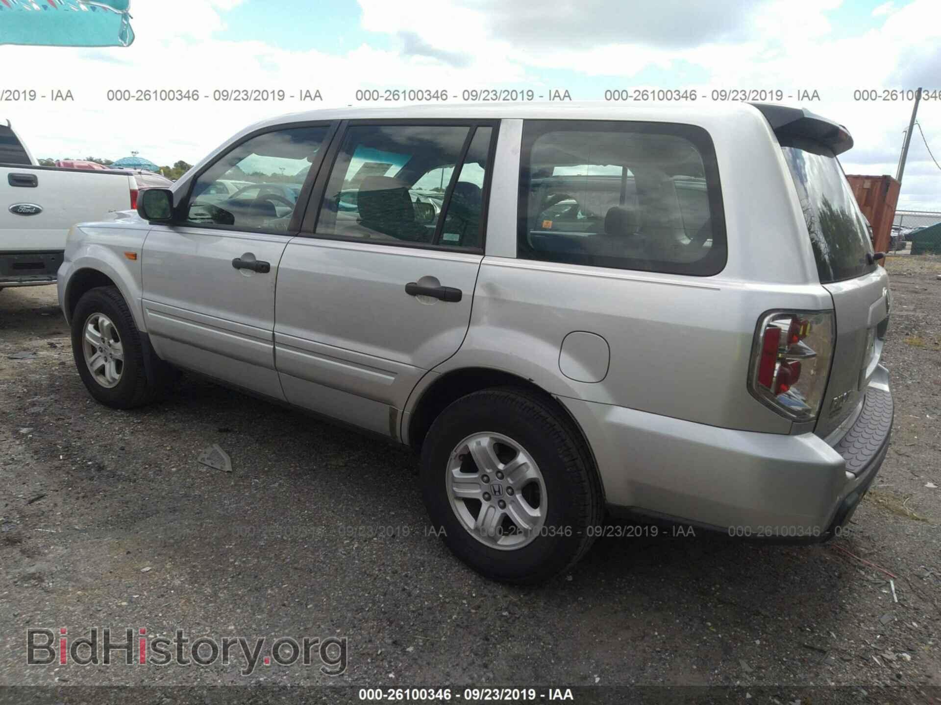 2006 HONDA PILOT - VIN: 5FNYF28126B033716 - Фото 3
