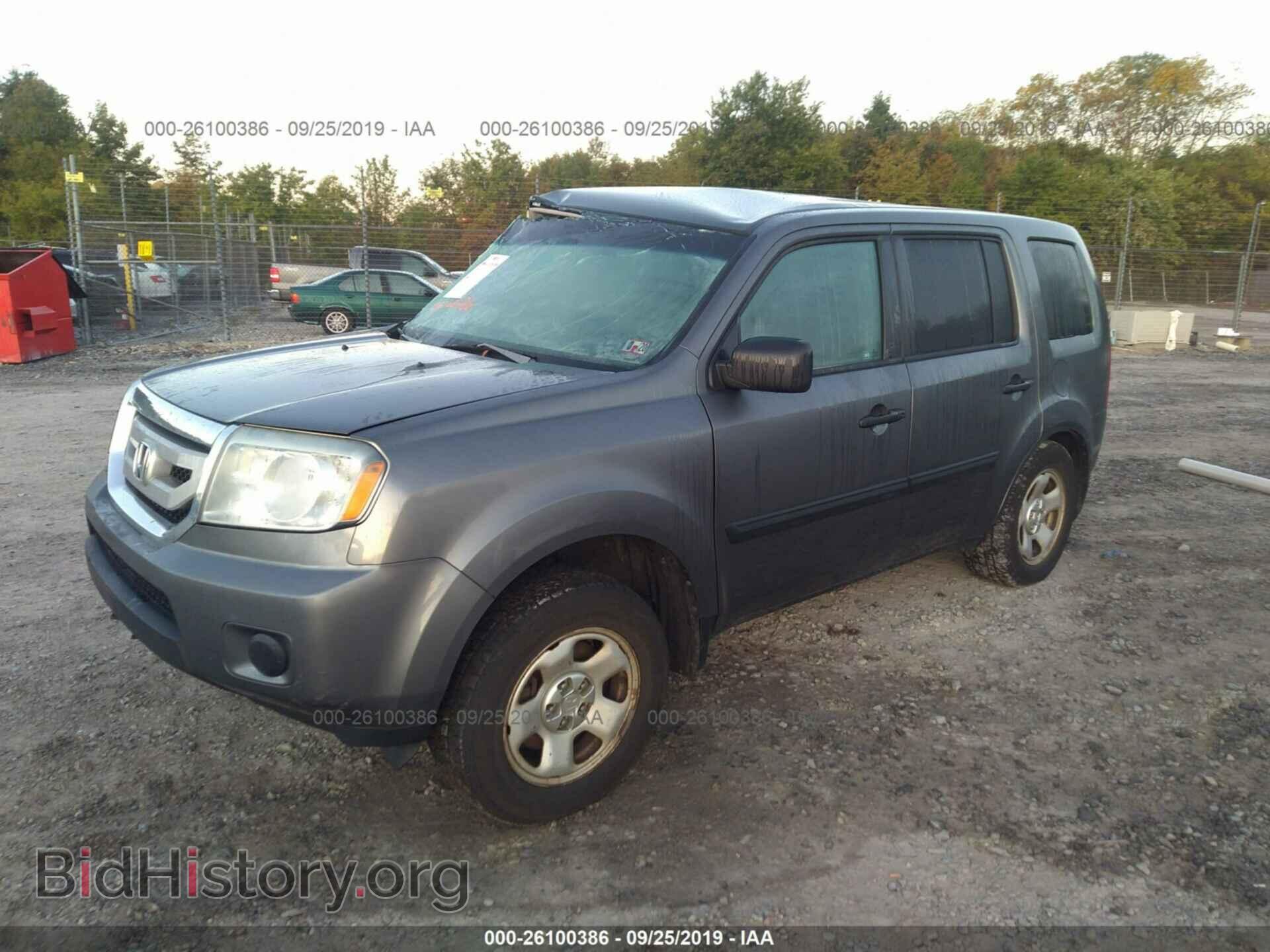 2011 HONDA PILOT - VIN: 5FNYF4H21BB075423 - Фото 2