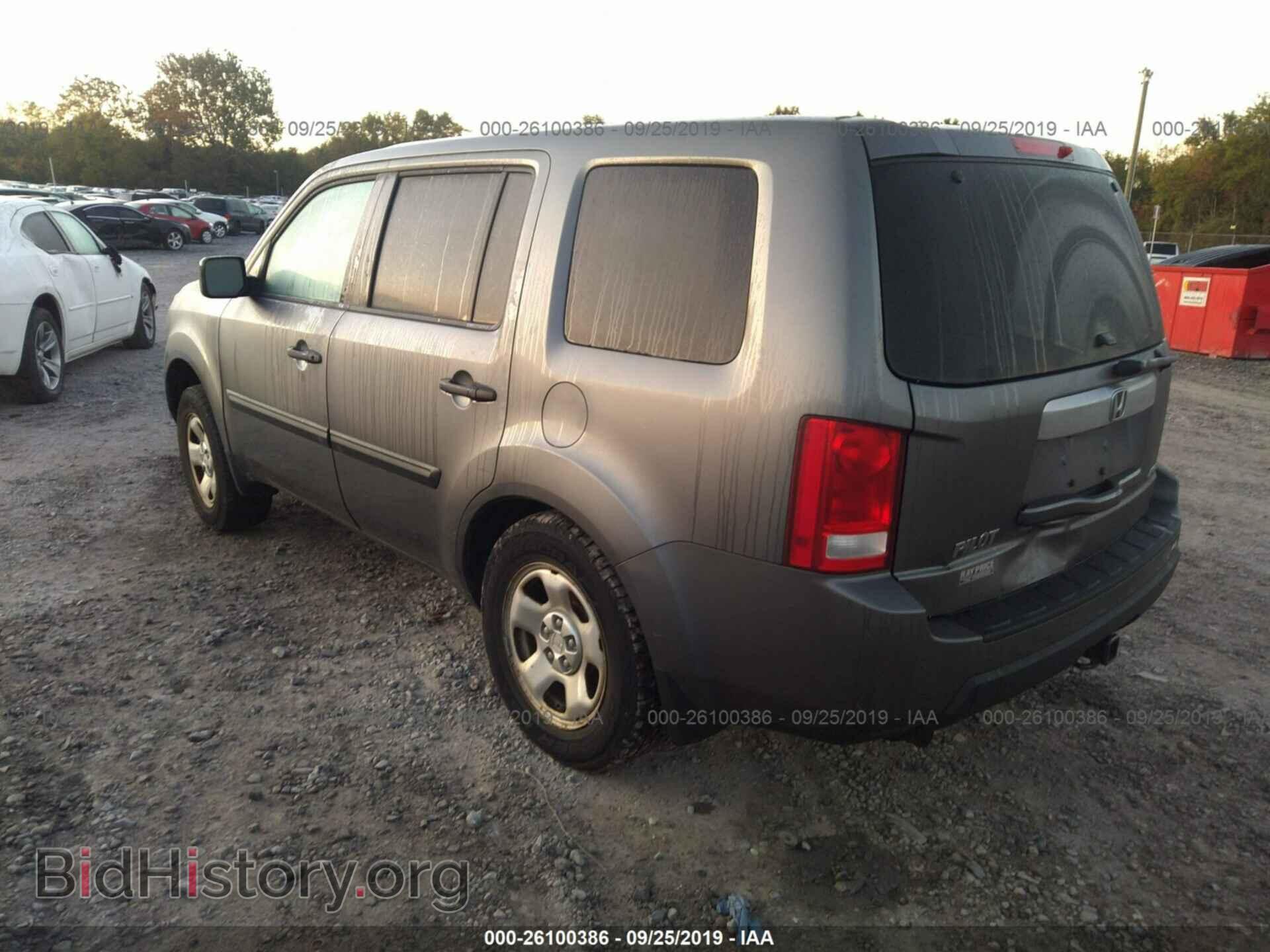 2011 HONDA PILOT - VIN: 5FNYF4H21BB075423 - Фото 3