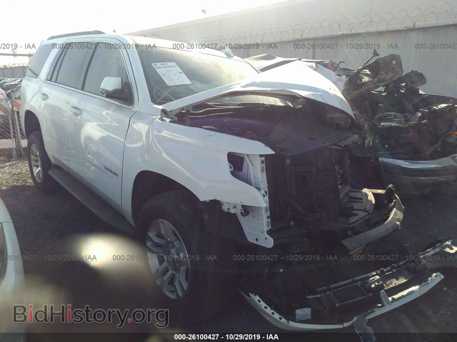 Photo 1GNSCAEC6KR108606 - CHEVROLET TAHOE 2019