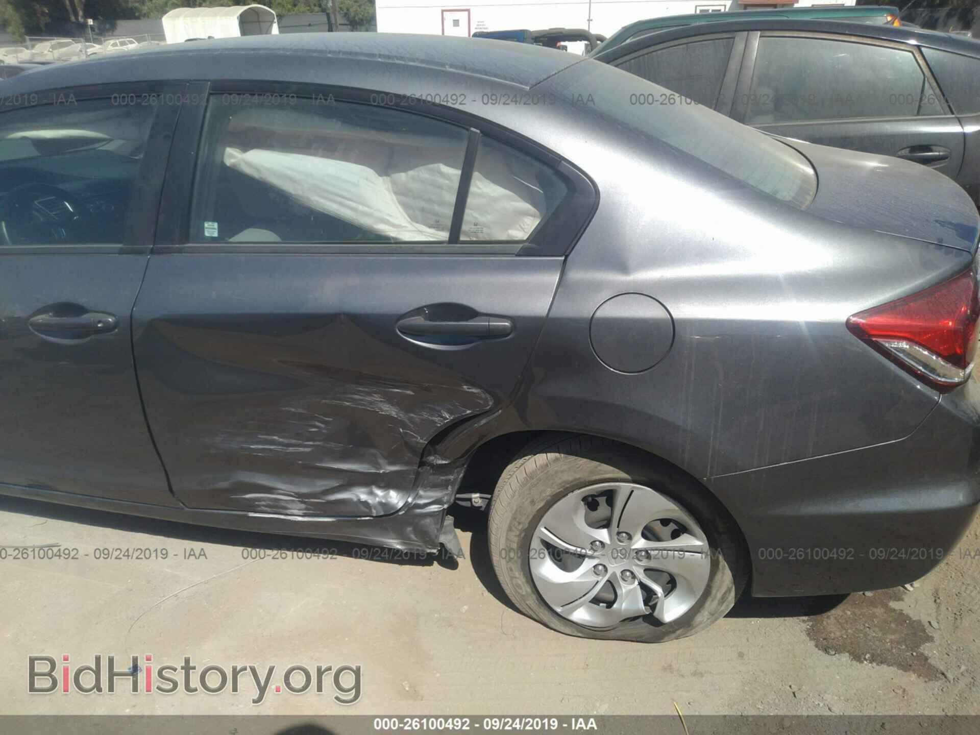 2013 HONDA CIVIC - VIN: 19XFB2F5XDE245470 - Фото 6