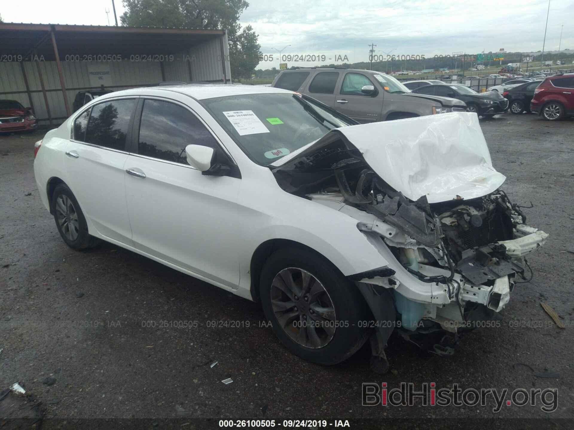 Photo 1HGCR2F36EA249552 - HONDA ACCORD 2014