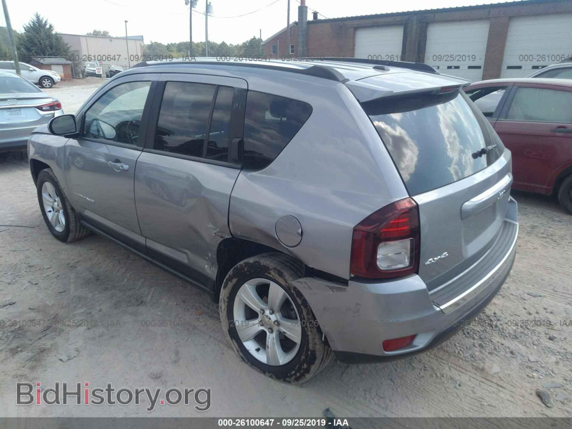 2015 JEEP COMPASS - VIN: 1C4NJDEB1FD371027 - Фото 3