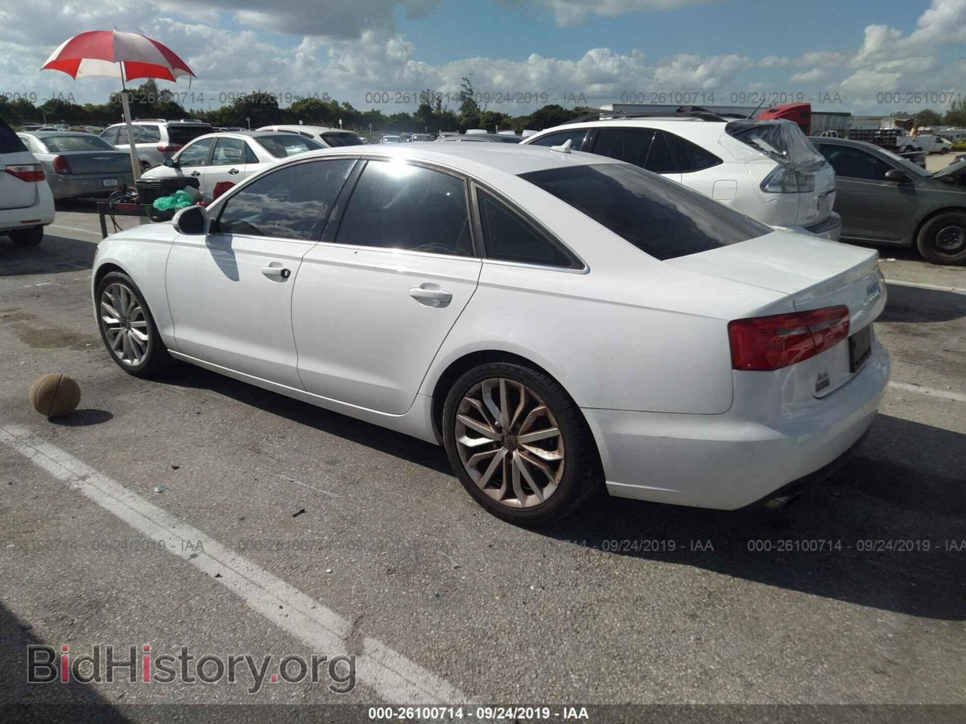 2013 AUDI A6 - VIN: WAUCFAFC3DN058368 - Фото 3