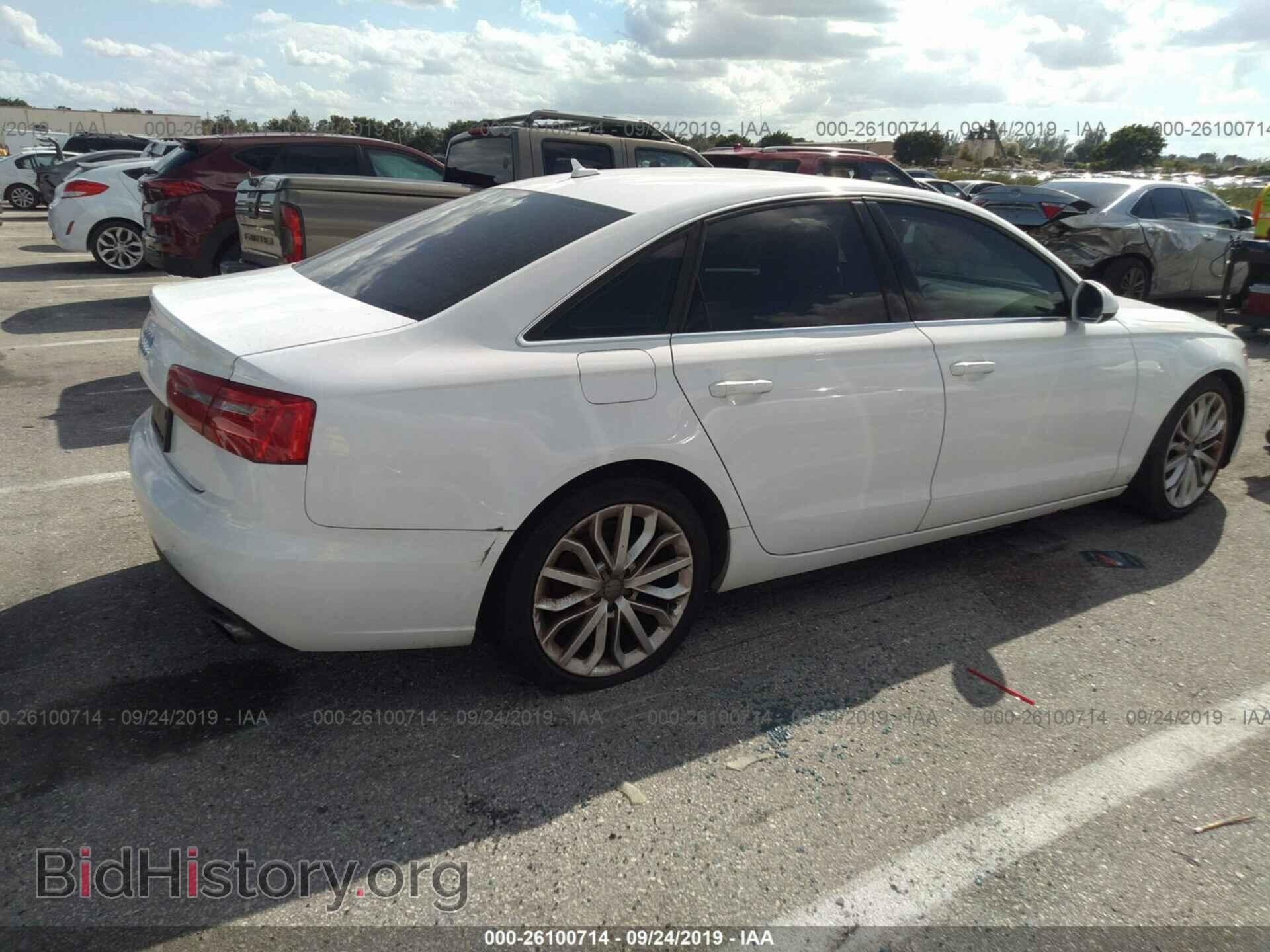 2013 AUDI A6 - VIN: WAUCFAFC3DN058368 - Фото 4