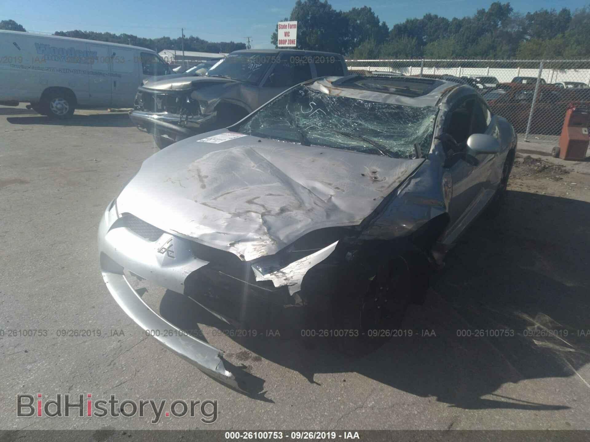 2006 MITSUBISHI ECLIPSE - VIN: 4A3AK24F96E005652 - Photo 2