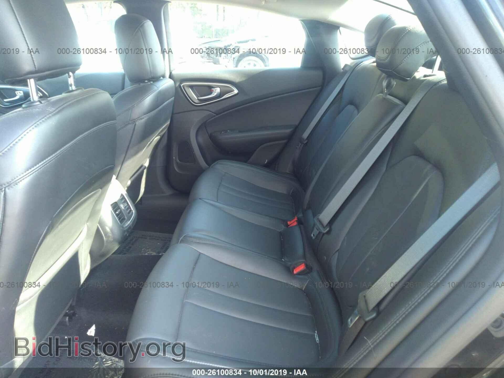 2016 CHRYSLER 200 - VIN: 1C3CCCAB4GN178713 - Фото 8
