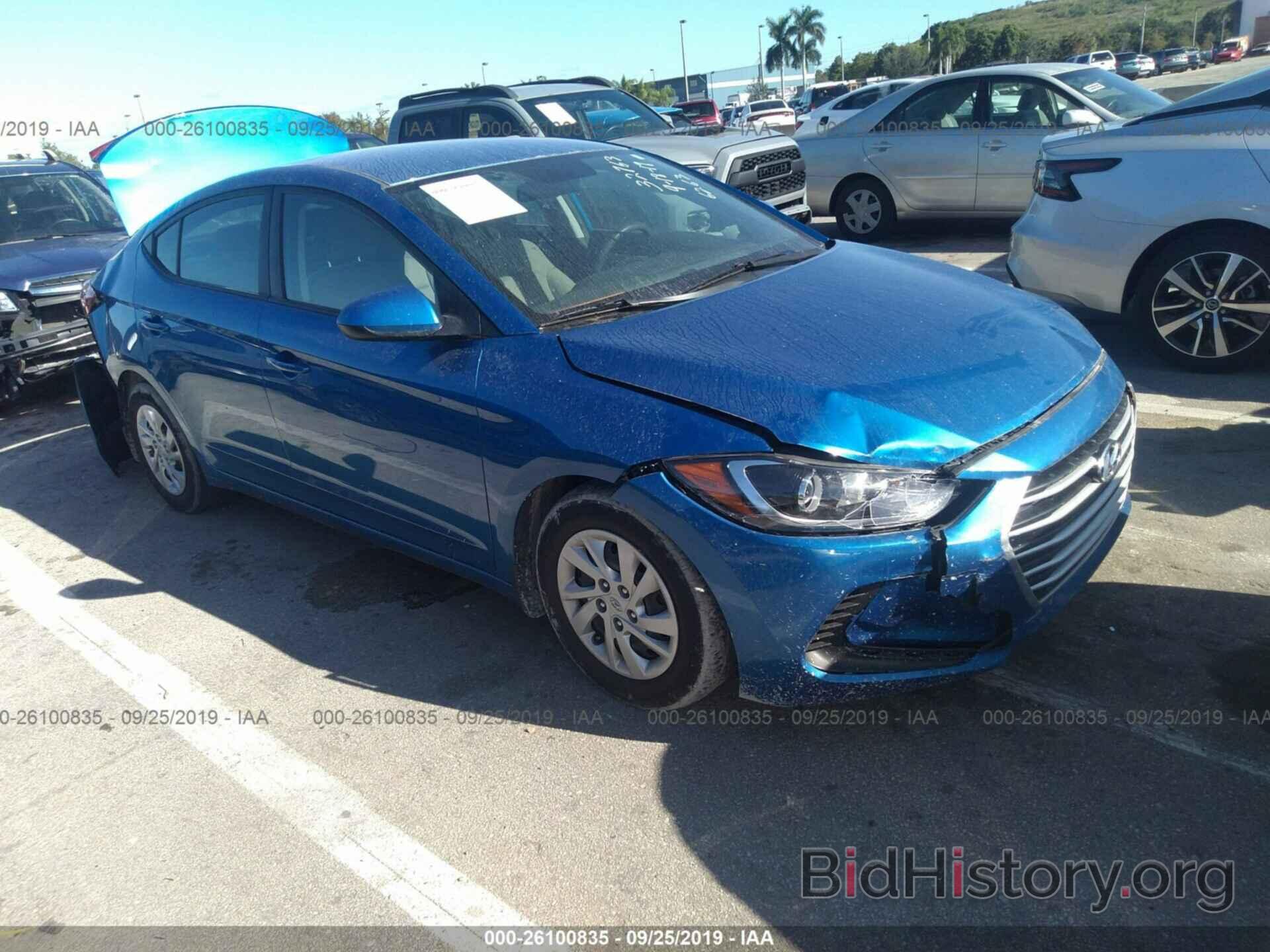 Photo 5NPD74LF6JH296263 - HYUNDAI ELANTRA 2018