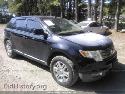 2007 Ford EDGE SEL Plus, black — VIN 2FMDK49C17BB11368, IAAI