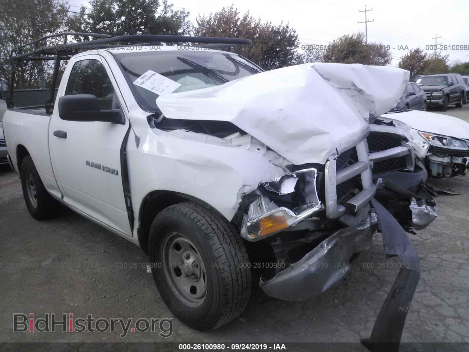 Фотография 3C6JD6AP4CG272999 - DODGE RAM 1500 2012