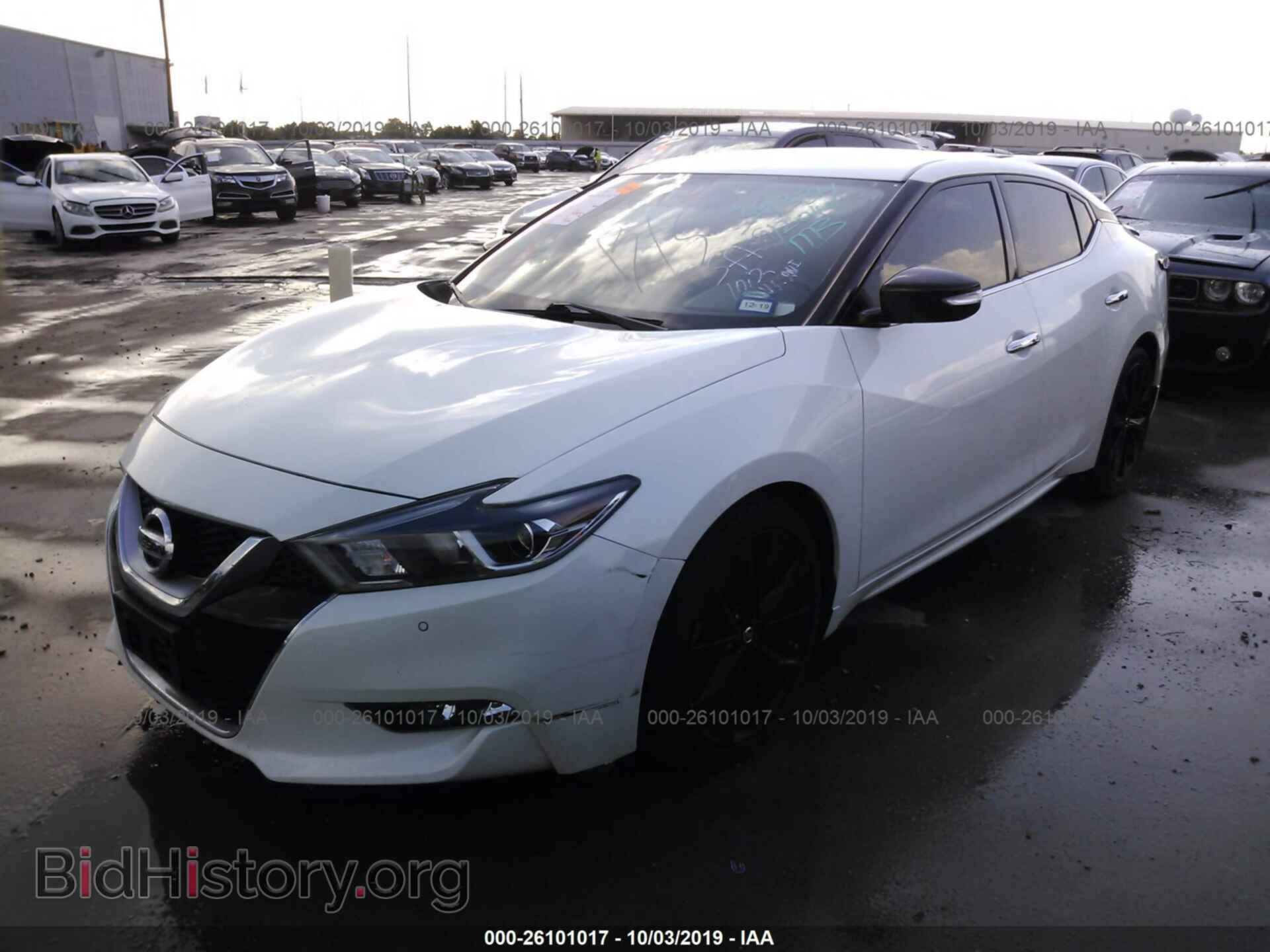2017 NISSAN MAXIMA - VIN: 1N4AA6APXHC454305 - Фото 2