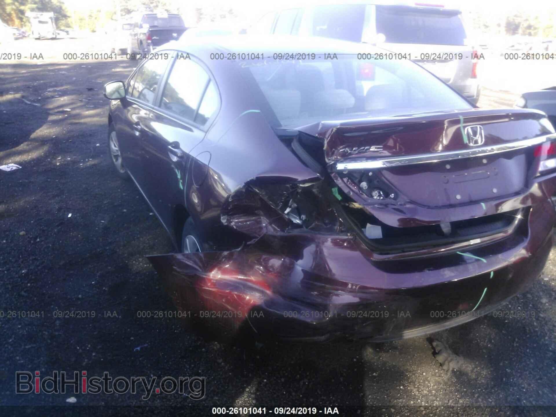 2013 HONDA CIVIC - VIN: 19XFB2F55DE266372 - Фото 6
