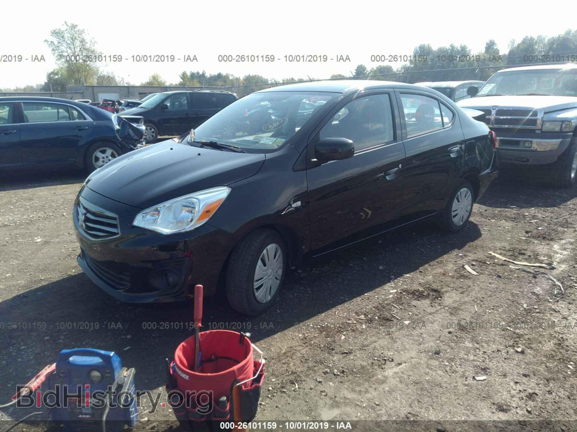 2017 MITSUBISHI MIRAGE - VIN: ML32F3FJ5HHF14633 - Фото 2
