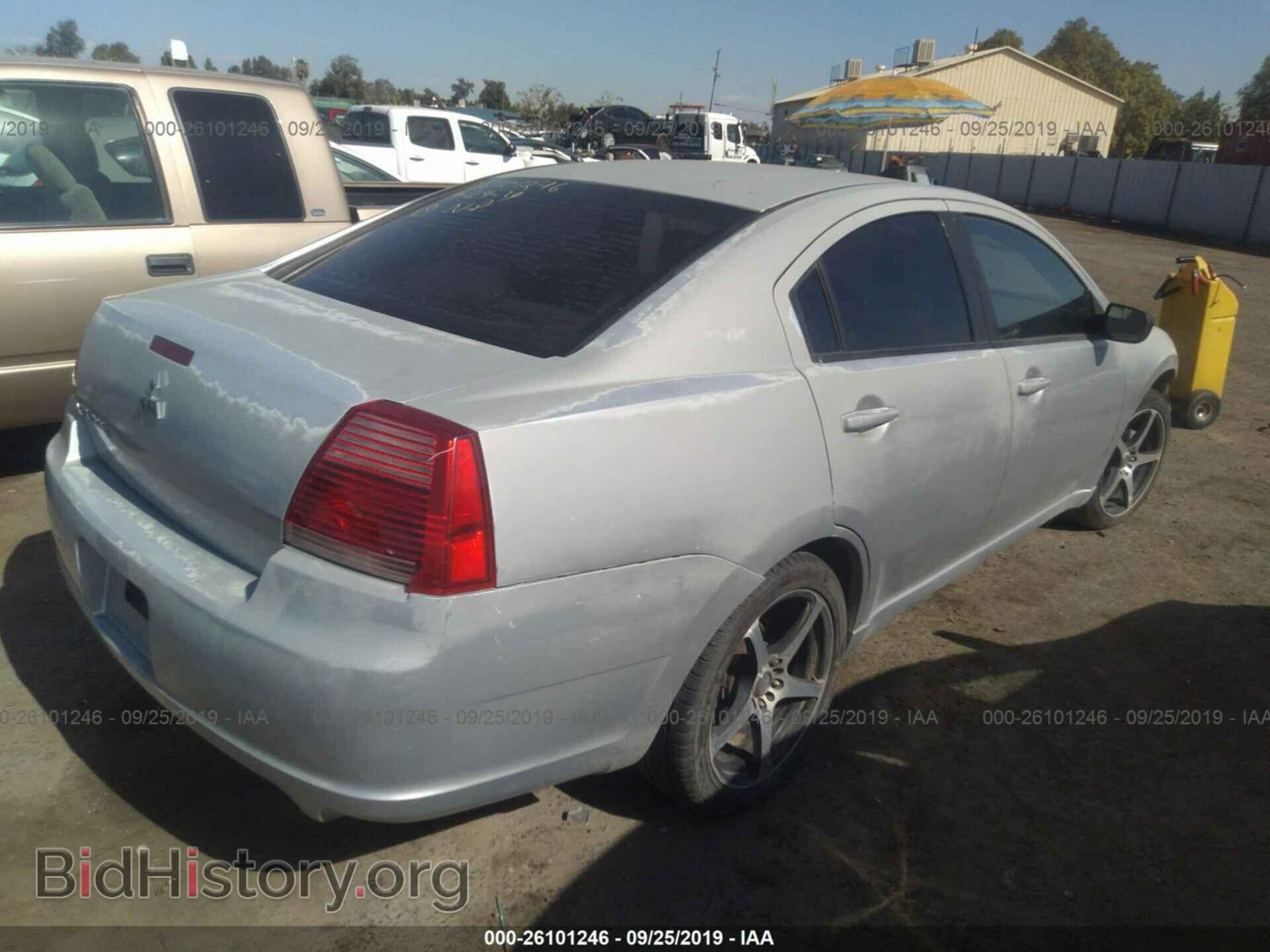 2007 MITSUBISHI GALANT - VIN: 4A3AB36F87E078452 - Фото 4
