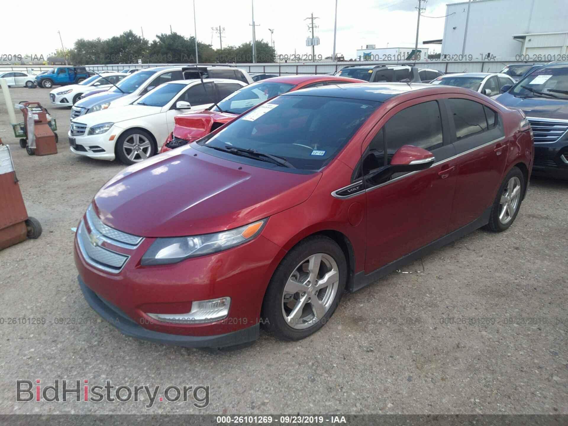 2011 CHEVROLET VOLT - VIN: 1G1RD6E44BU100455 - Фото 2