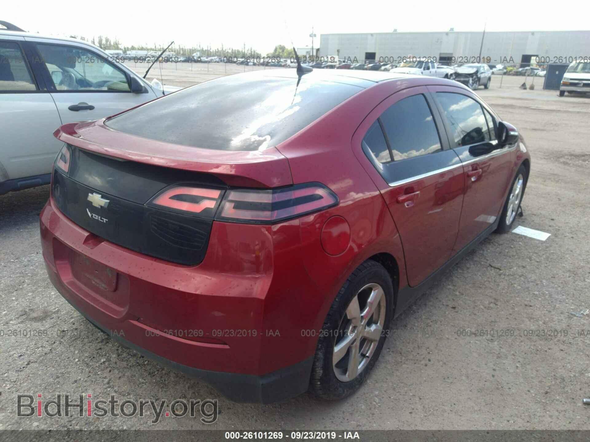 2011 CHEVROLET VOLT - VIN: 1G1RD6E44BU100455 - Фото 4