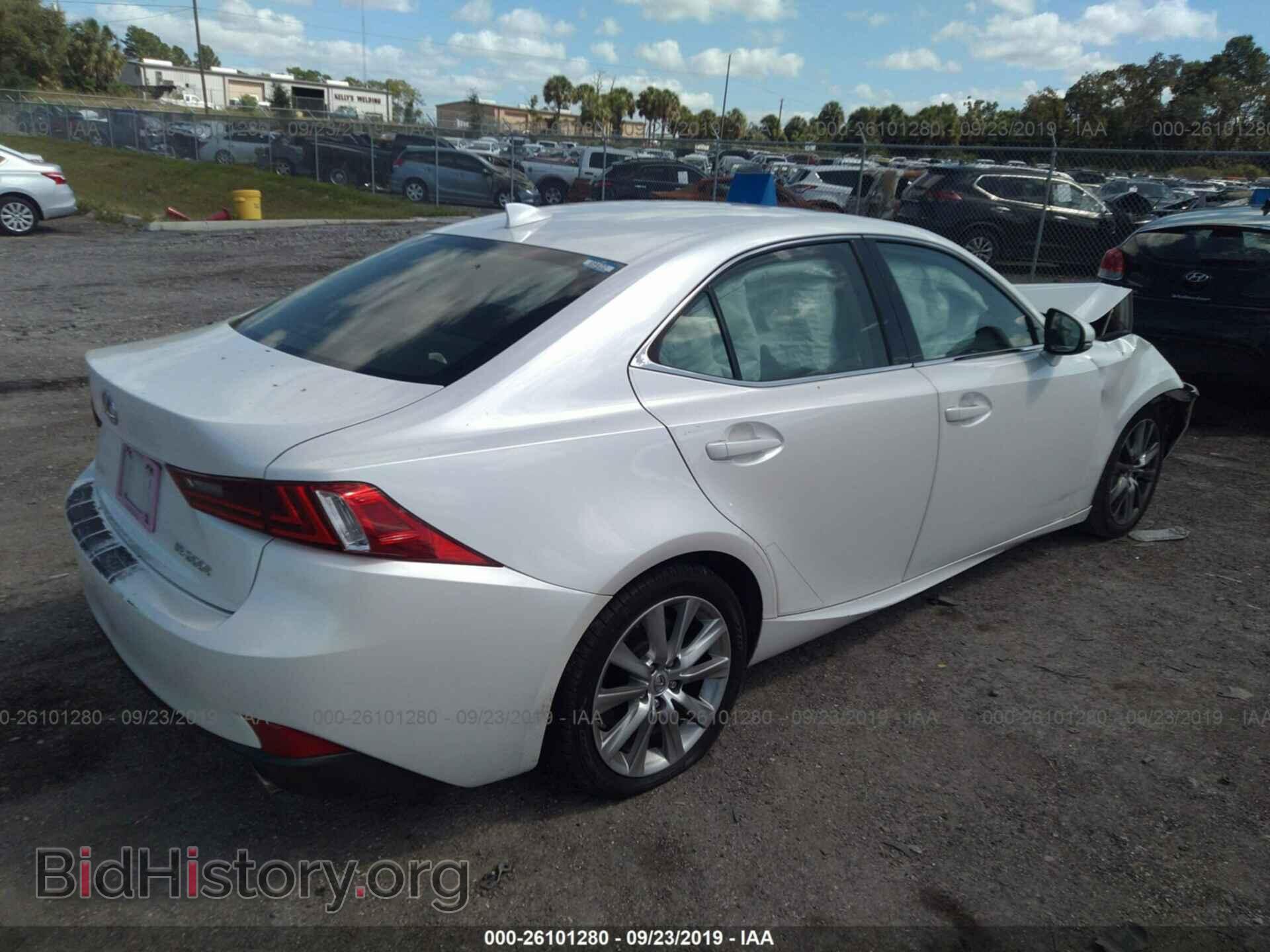 2016 LEXUS IS - VIN: JTHBA1D20G5018985 - Фото 4
