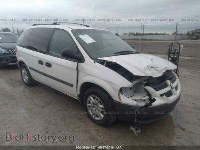 2007 Dodge CARAVAN SE, белый — VIN 1D4GP25R47B238934, IAAI