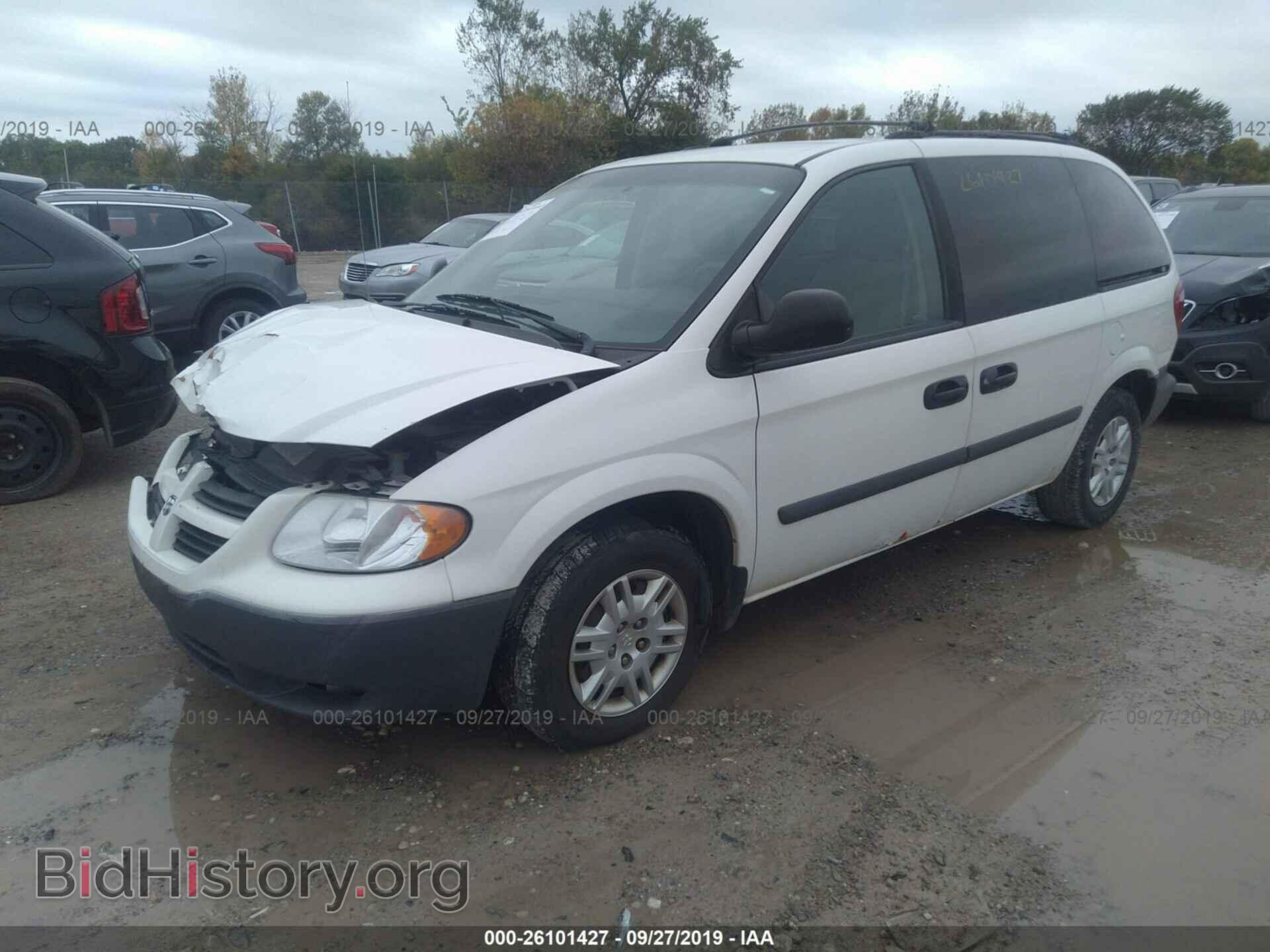 2007 DODGE CARAVAN - VIN: 1D4GP25R47B238934 - Фото 2