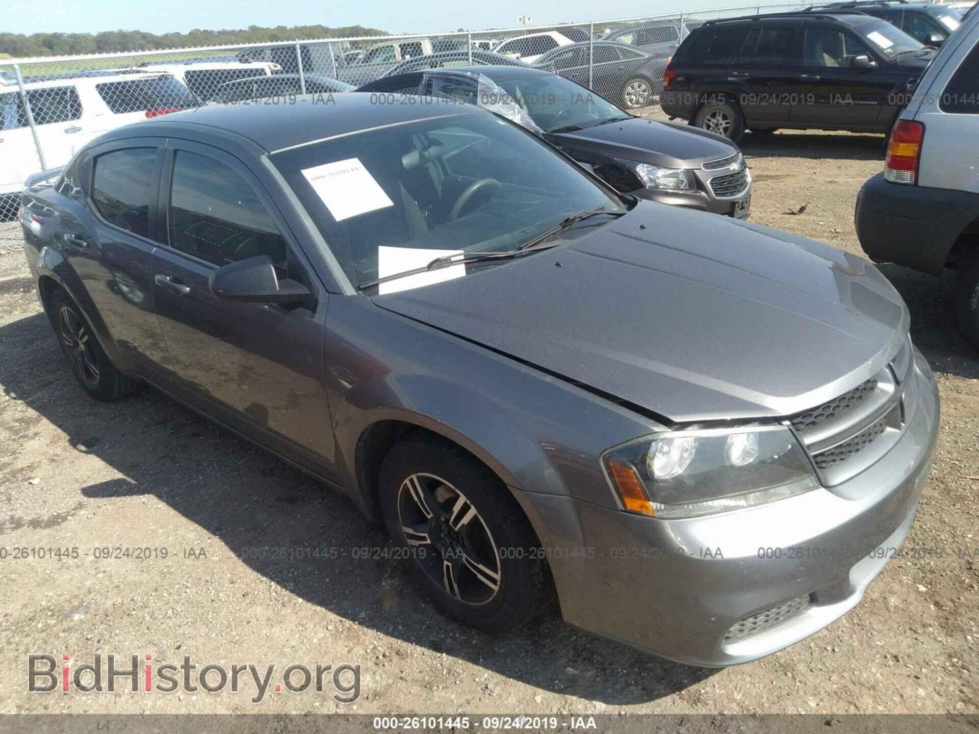 Фотография 1C3CDZAB2DN588924 - DODGE AVENGER 2013