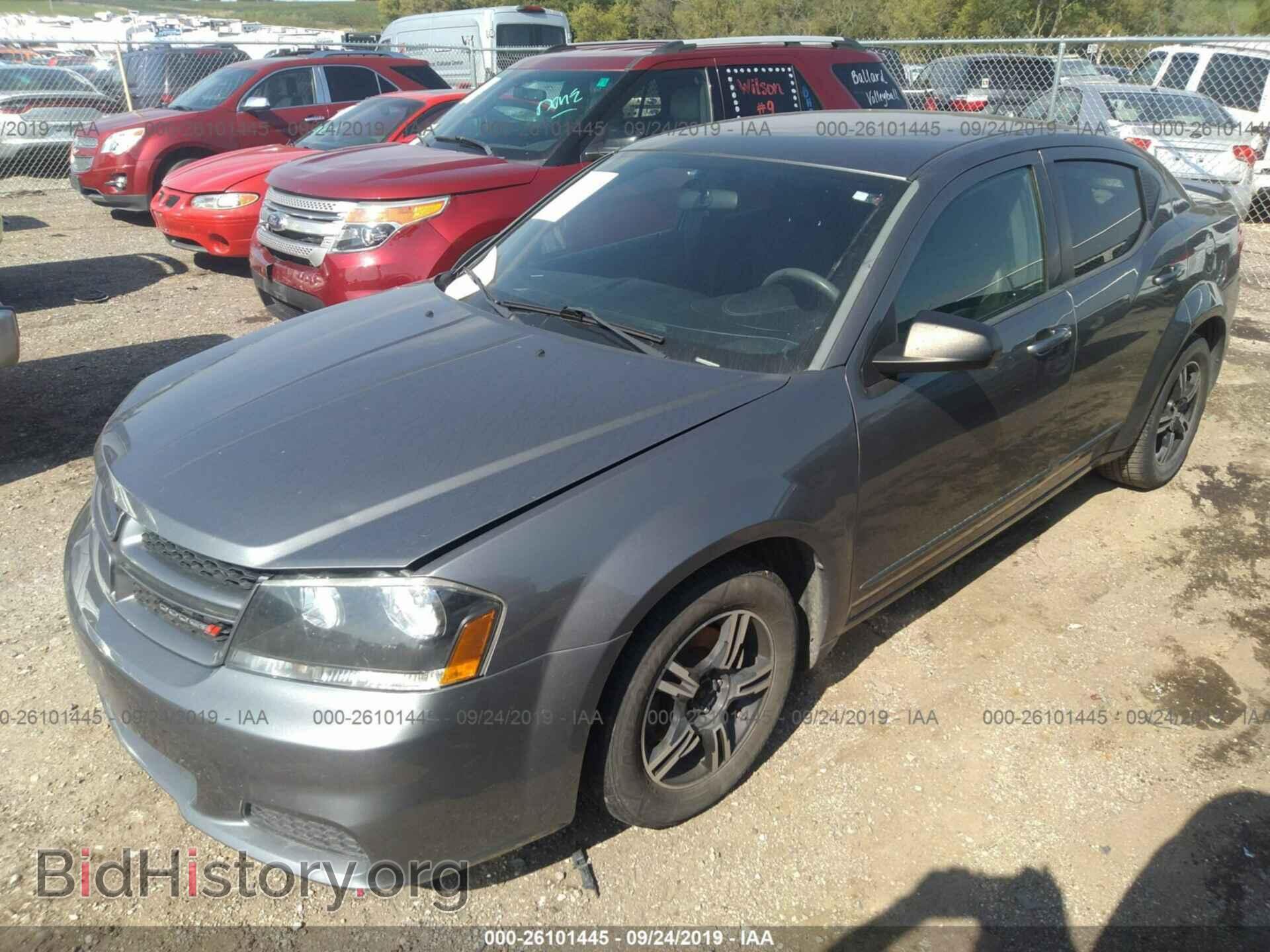 2013 DODGE AVENGER - VIN: 1C3CDZAB2DN588924 - Фото 2
