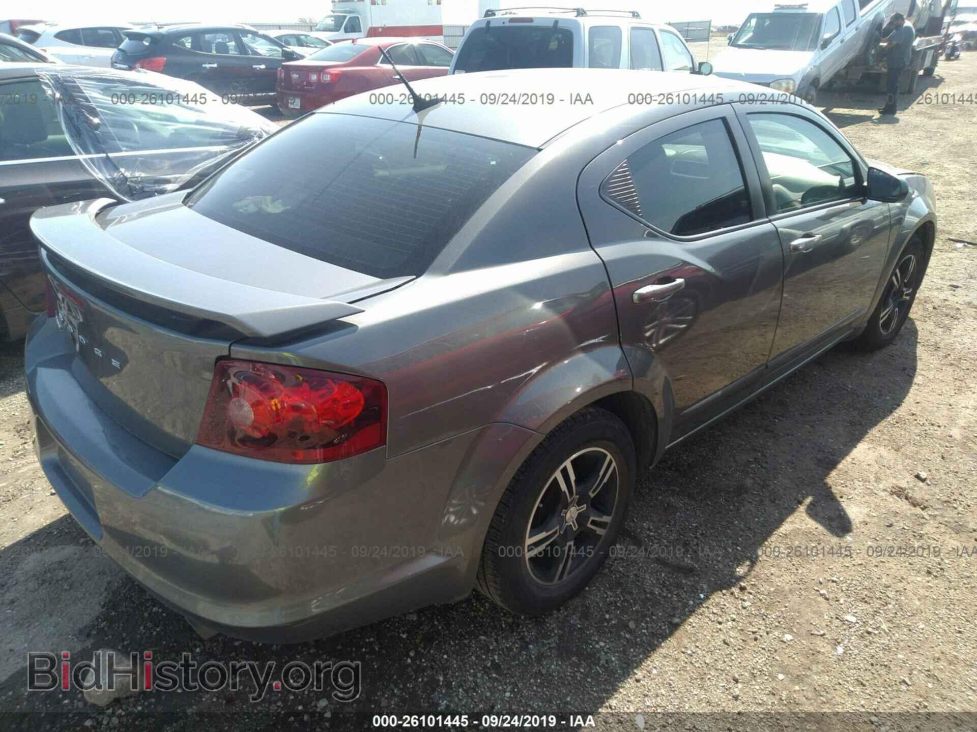 2013 DODGE AVENGER - VIN: 1C3CDZAB2DN588924 - Фото 4