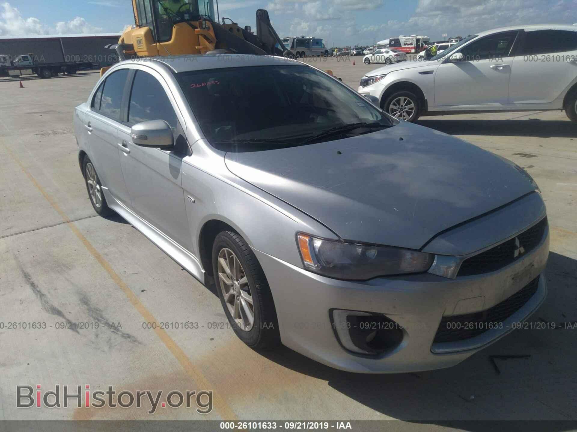Фотография JA32U2FUXGU011012 - MITSUBISHI LANCER 2016