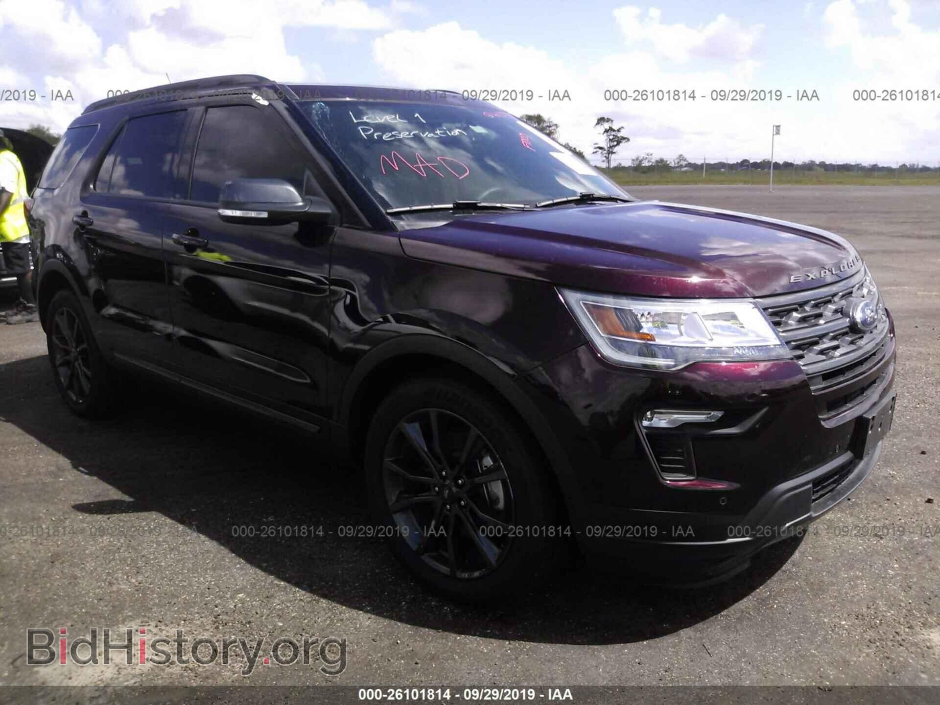 Фотография 1FM5K7D89JGB54865 - FORD EXPLORER 2018