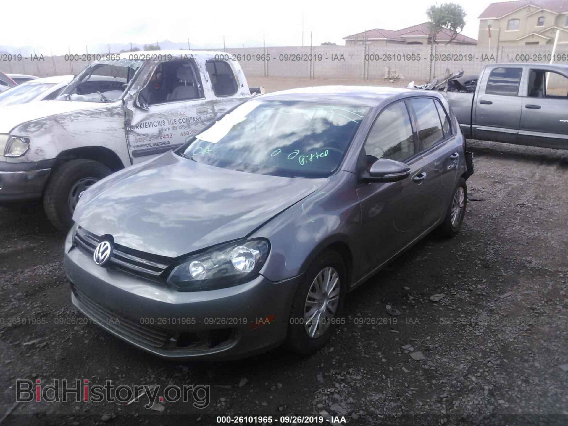 2012 VOLKSWAGEN GOLF - VIN: WVWDB7AJ3CW268084 - Фото 2