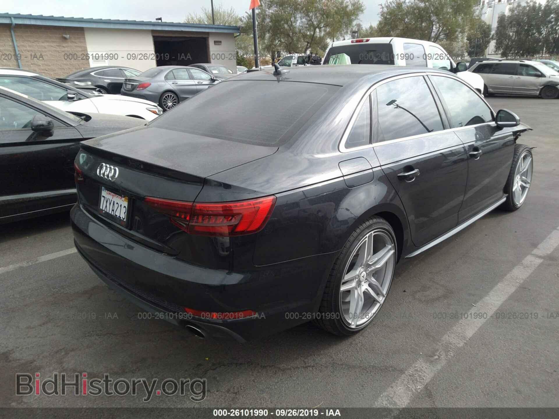 2017 AUDI A4 - VIN: WAULNAF46HN062612 - Фото 4