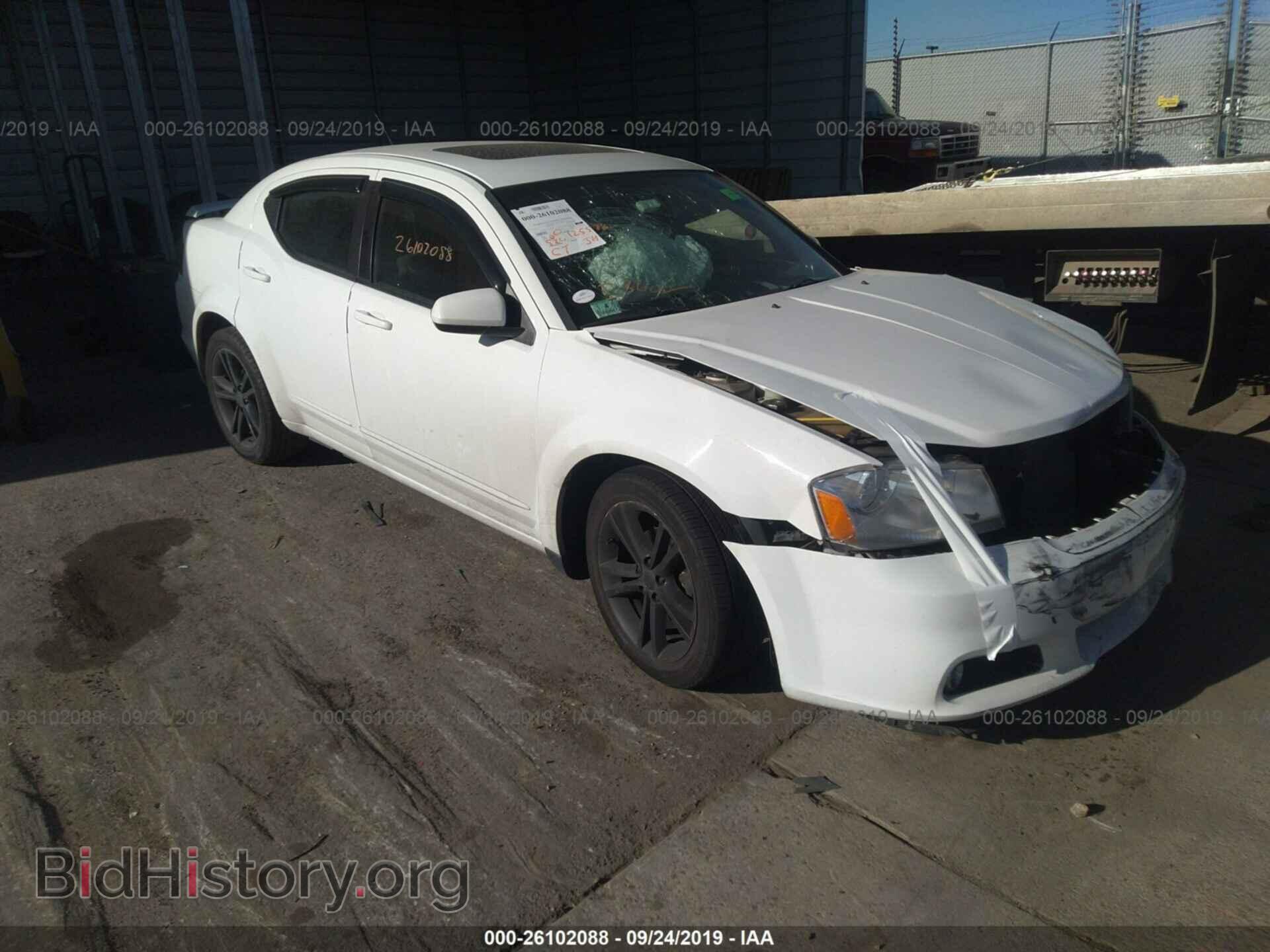 Фотография 1C3CDZEG5CN309230 - DODGE AVENGER 2012