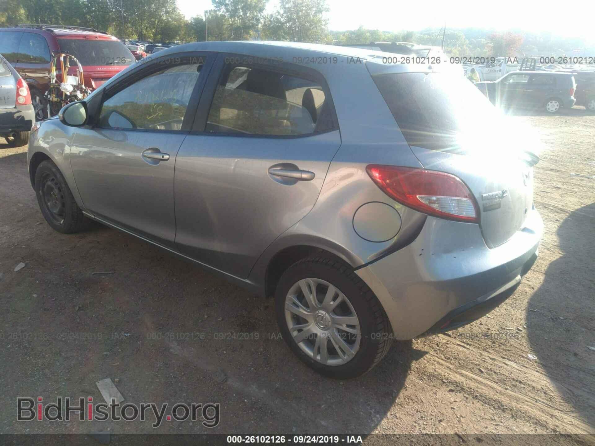 2014 MAZDA MAZDA2 - VIN: JM1DE1KZ3E0185284 - Фото 3