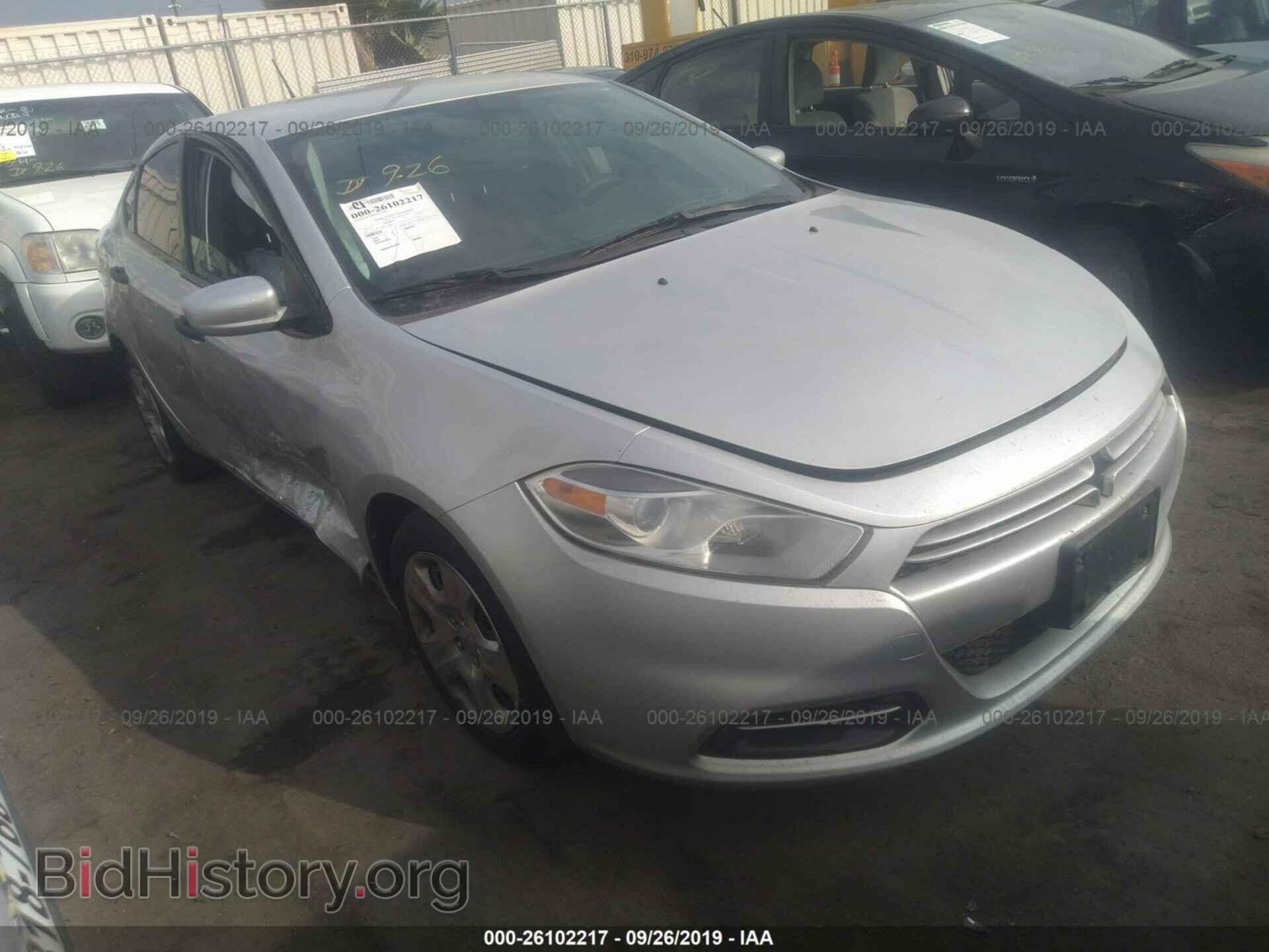 Фотография 1C3CDFAA0DD192065 - DODGE DART 2013