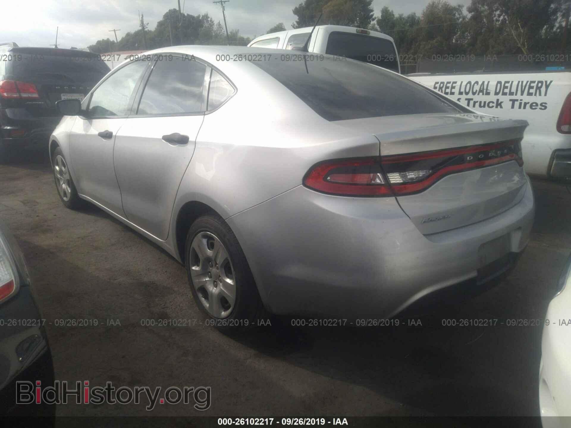 2013 DODGE DART - VIN: 1C3CDFAA0DD192065 - Фото 3