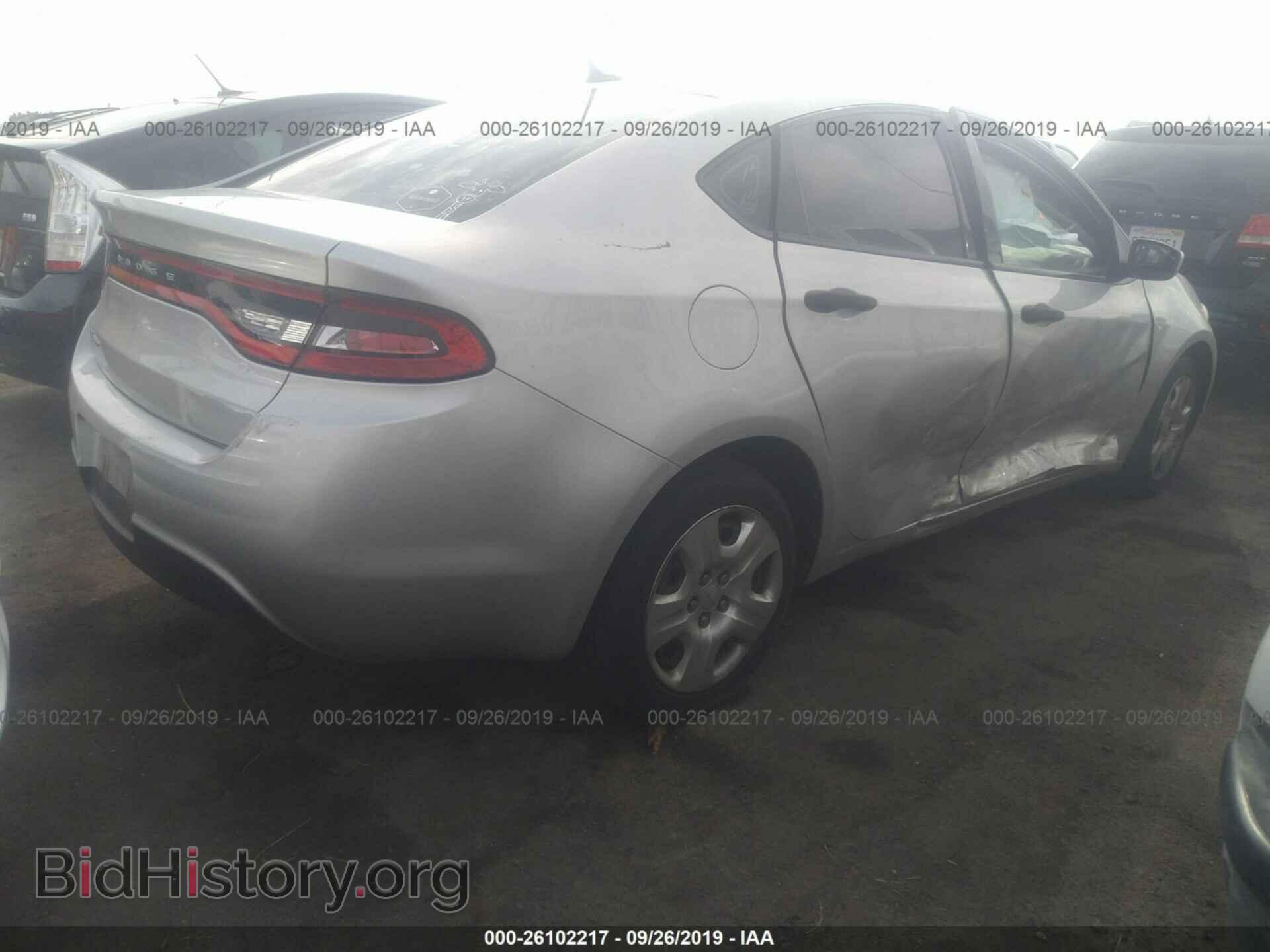 2013 DODGE DART - VIN: 1C3CDFAA0DD192065 - Фото 4