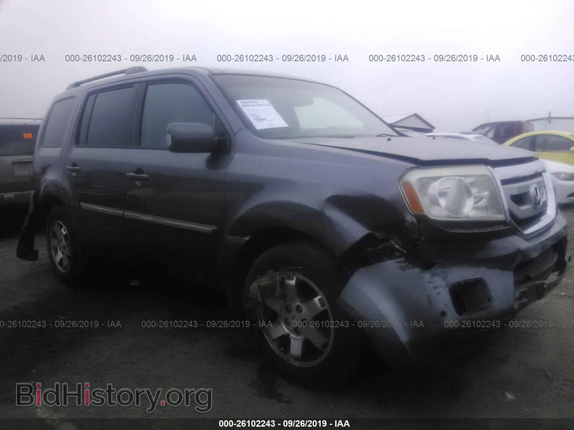 Фотография 5FNYF4H91BB059252 - HONDA PILOT 2011