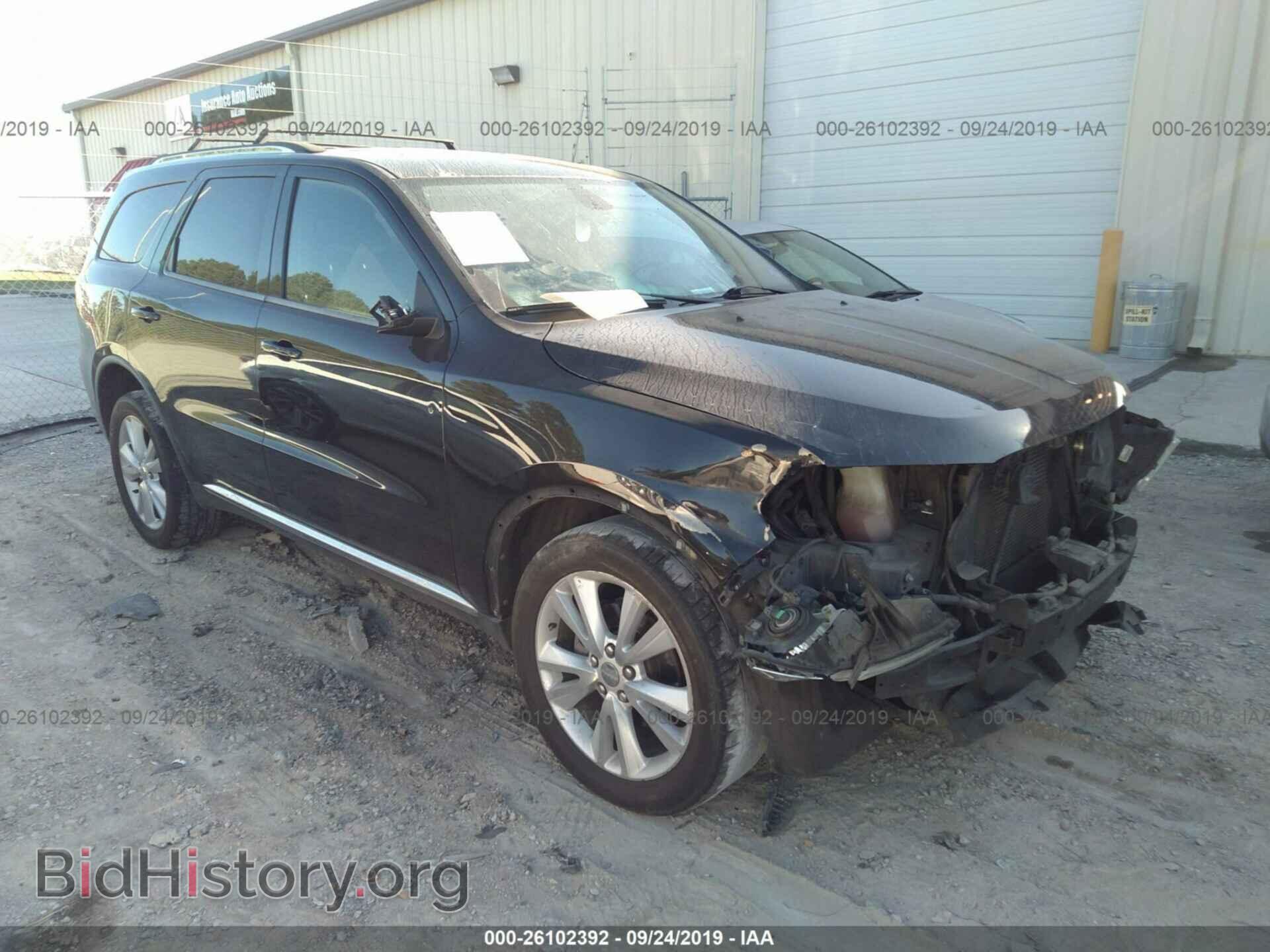 Photo 1C4RDJDG5CC163416 - DODGE DURANGO 2012