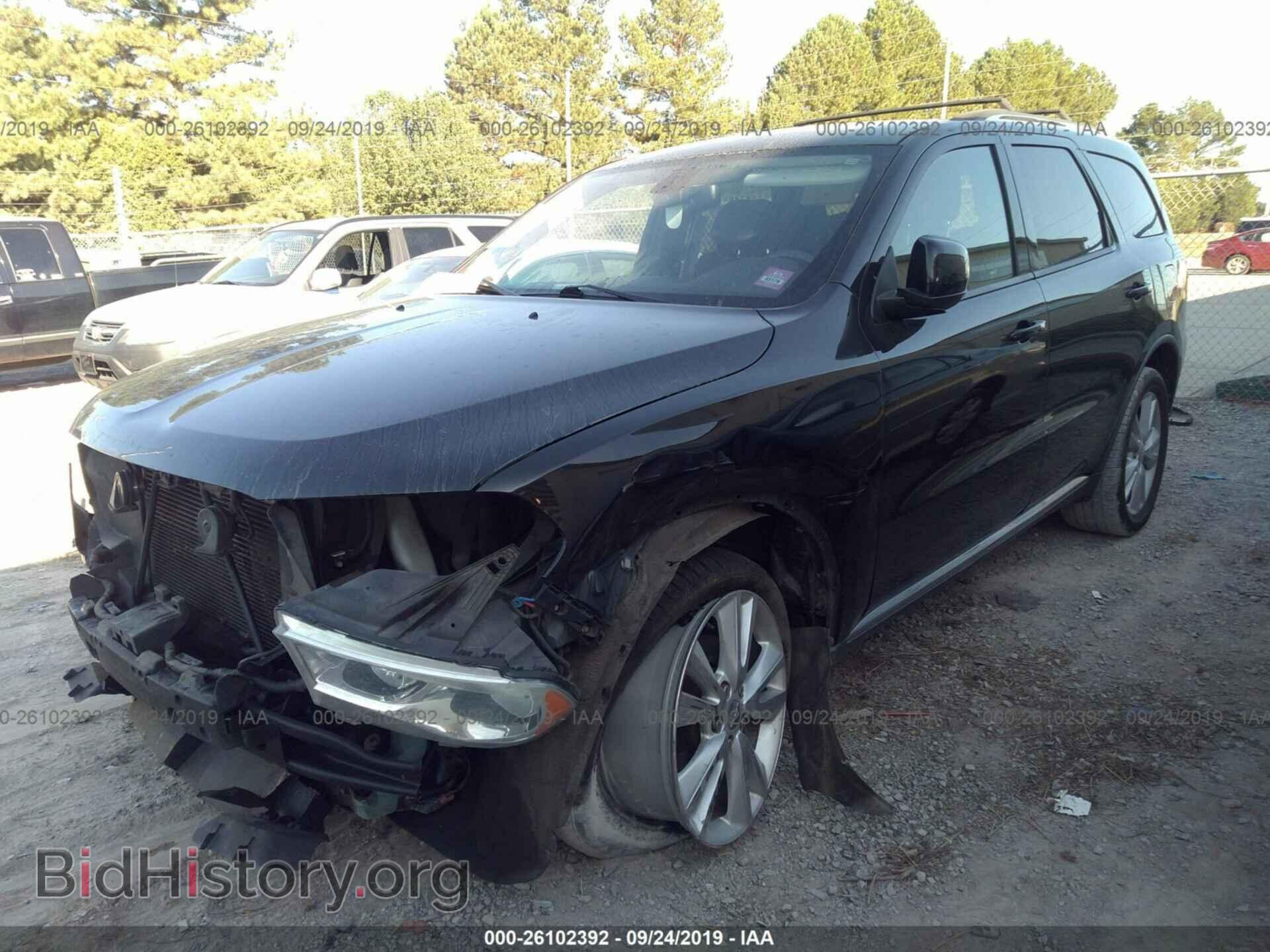 2012 DODGE DURANGO - VIN: 1C4RDJDG5CC163416 - Photo 2