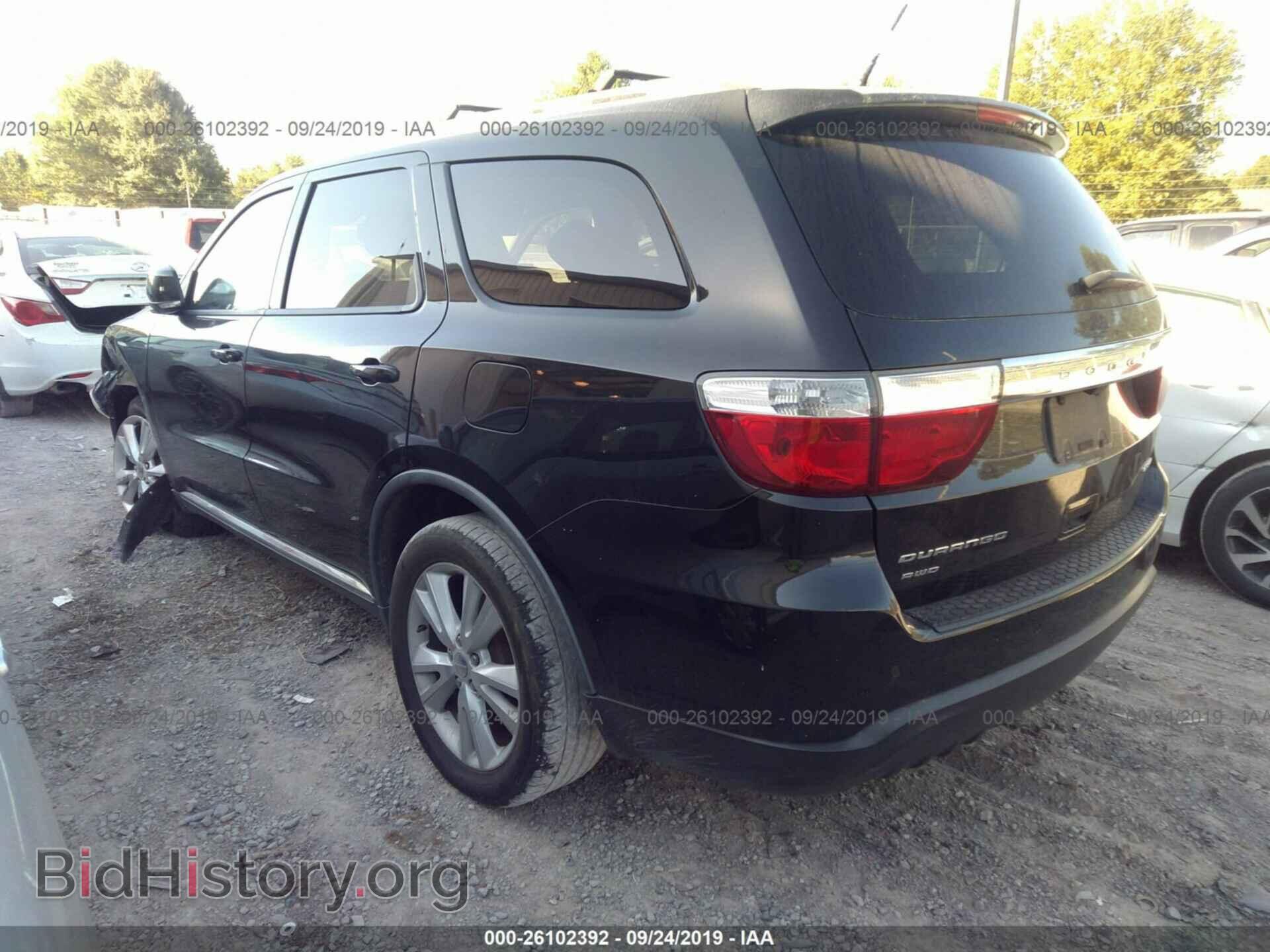 2012 DODGE DURANGO - VIN: 1C4RDJDG5CC163416 - Photo 3