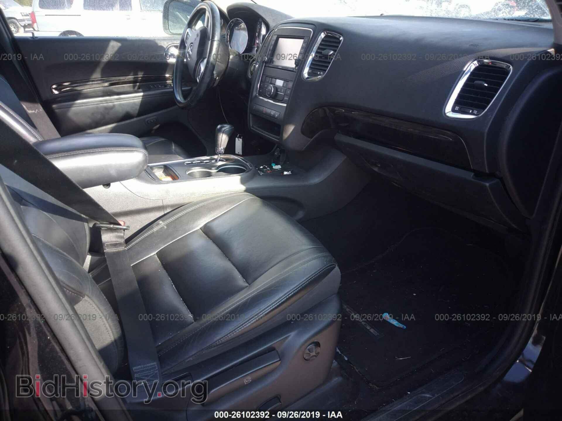 2012 DODGE DURANGO - VIN: 1C4RDJDG5CC163416 - Photo 5