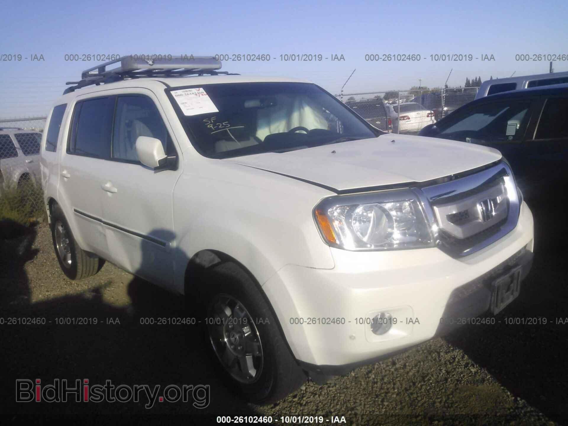 Фотография 5FNYF3H99BB017874 - HONDA PILOT 2011