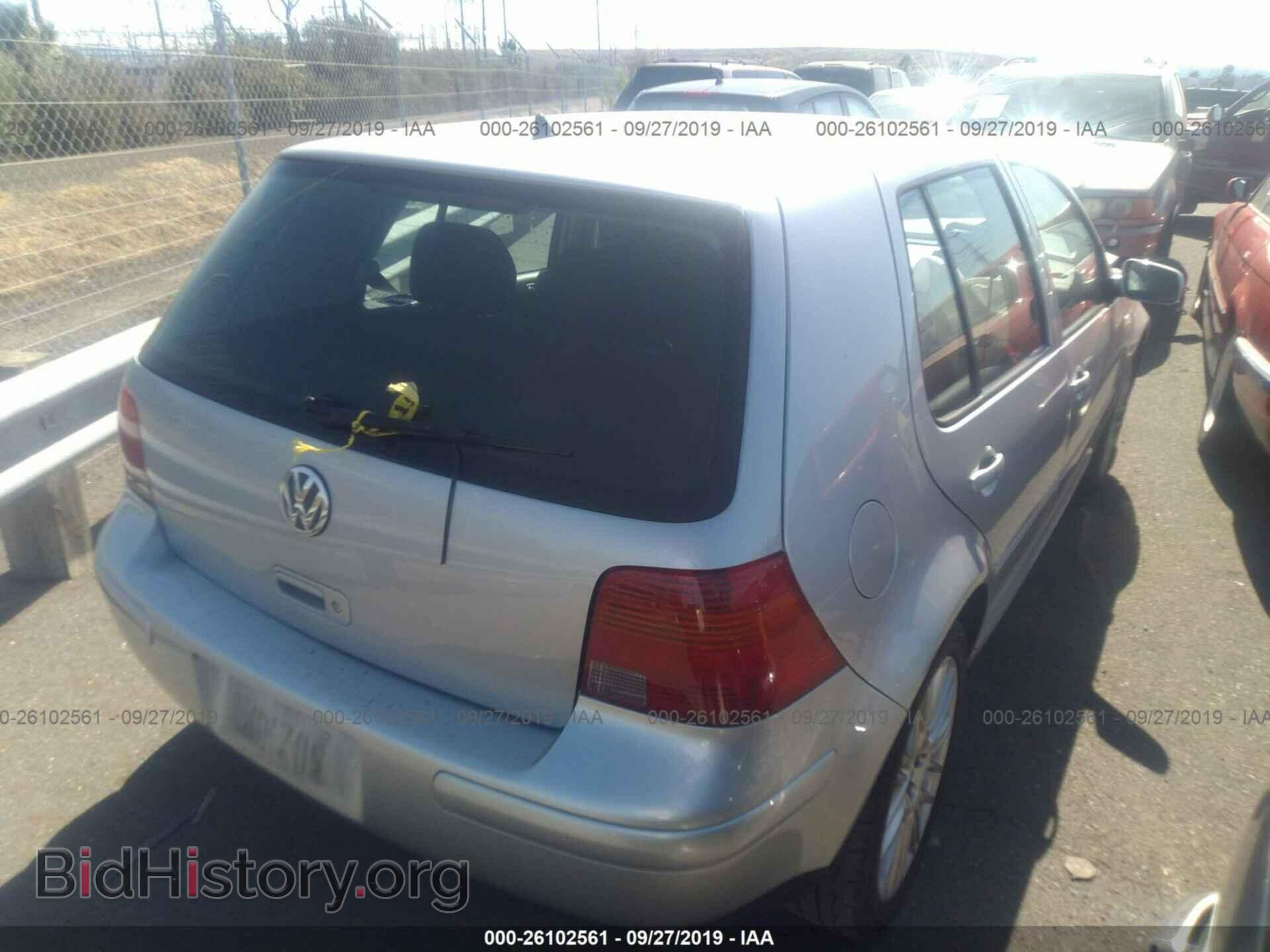 2004 VOLKSWAGEN GOLF - VIN: 9BWGL61J344009344 - Фото 4