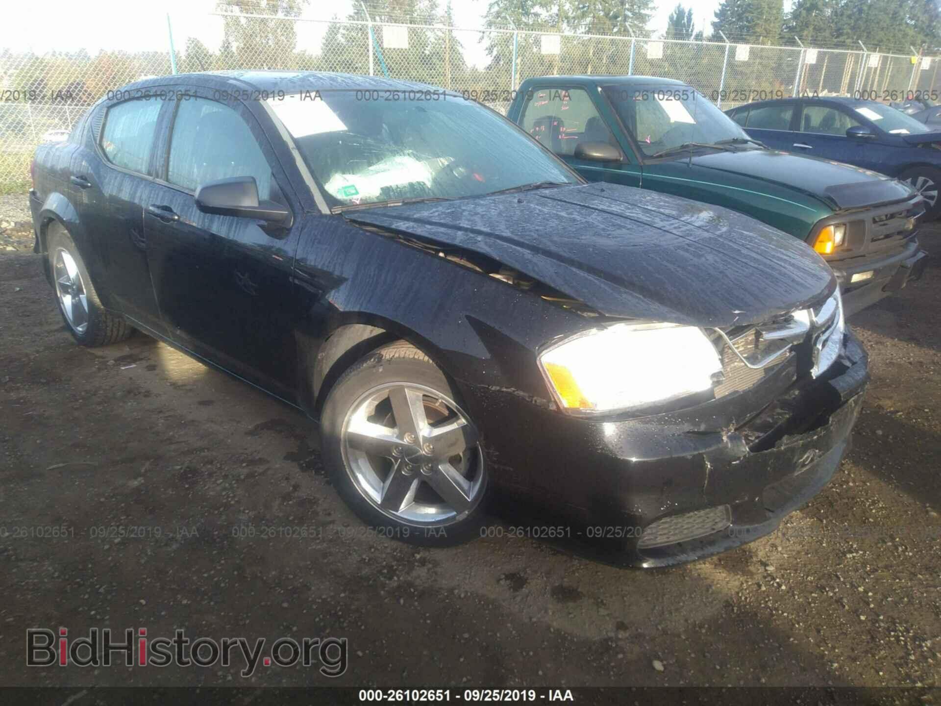 Фотография 1C3CDZAB9EN112624 - DODGE AVENGER 2014