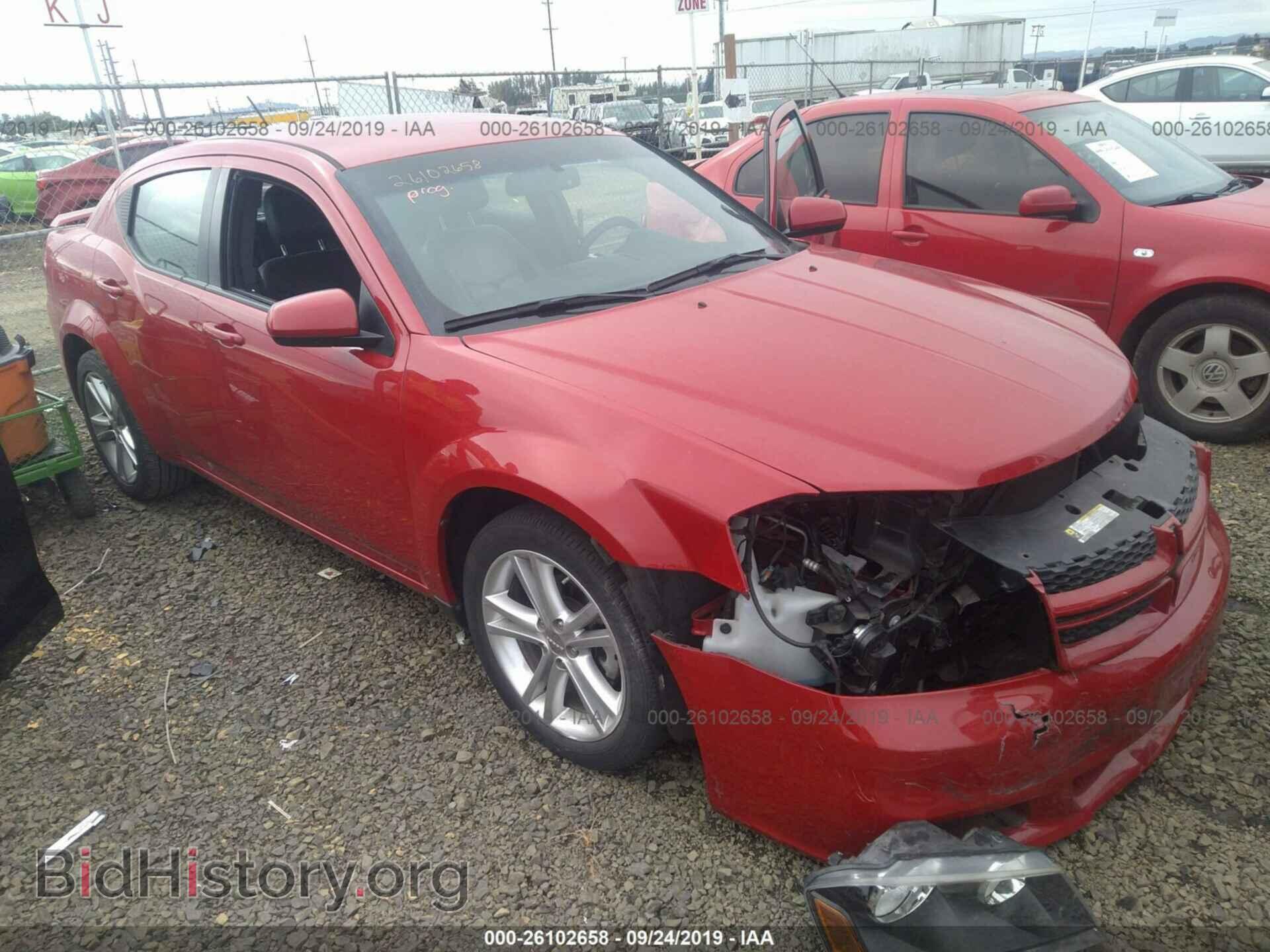 Фотография 1C3CDZCB1DN556706 - DODGE AVENGER 2013