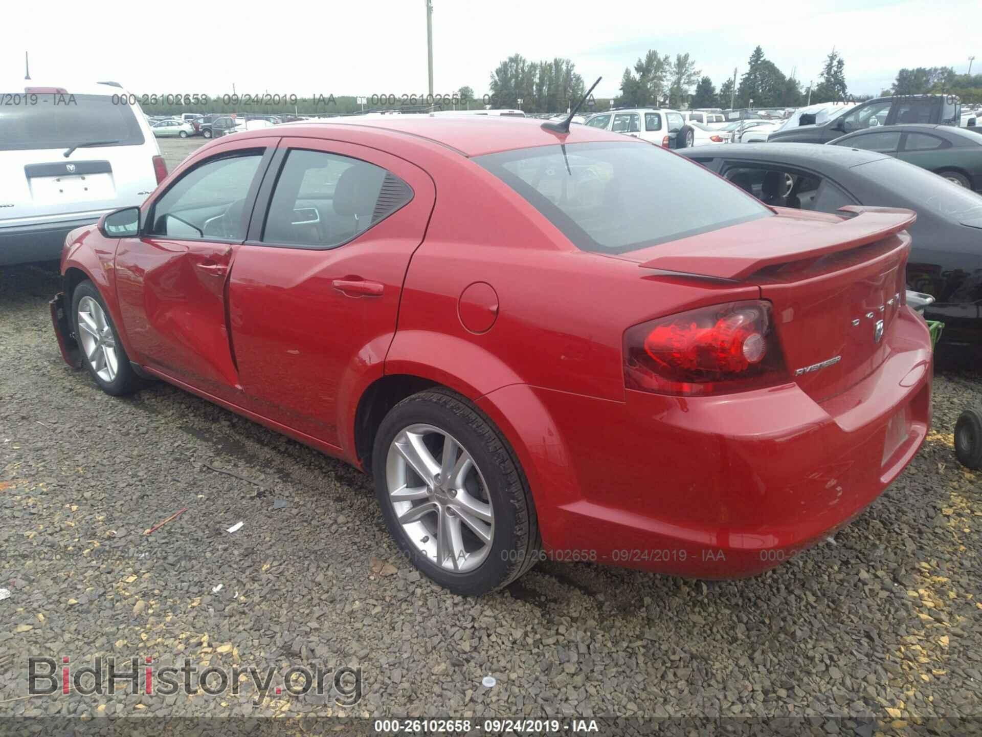 2013 DODGE AVENGER - VIN: 1C3CDZCB1DN556706 - Photo 2