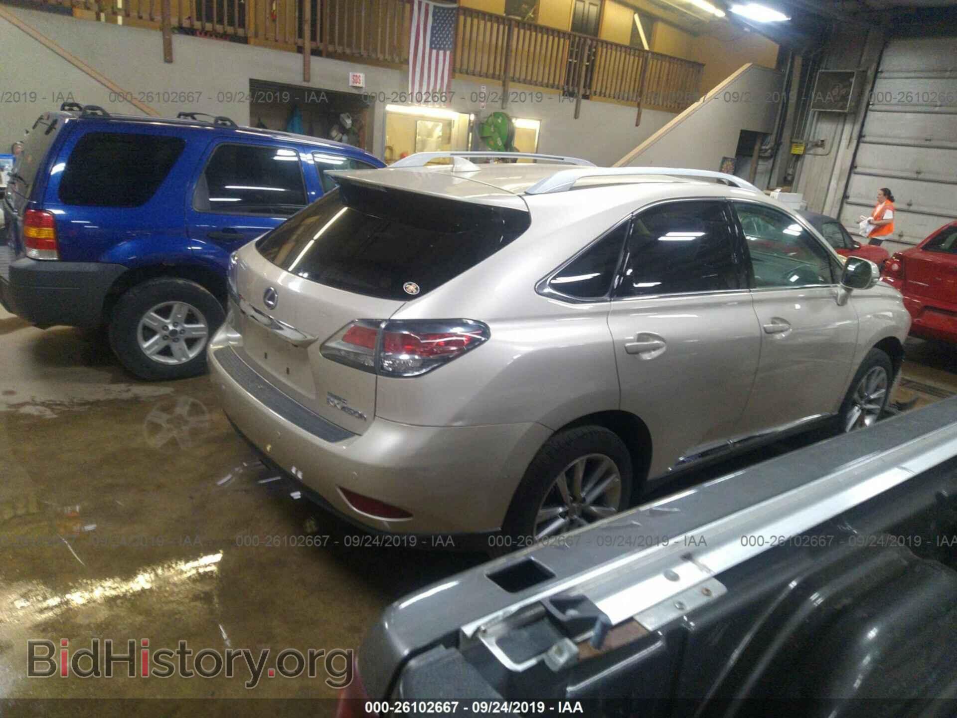2015 LEXUS RX - VIN: 2T2BC1BA3FC007353 - Фото 4