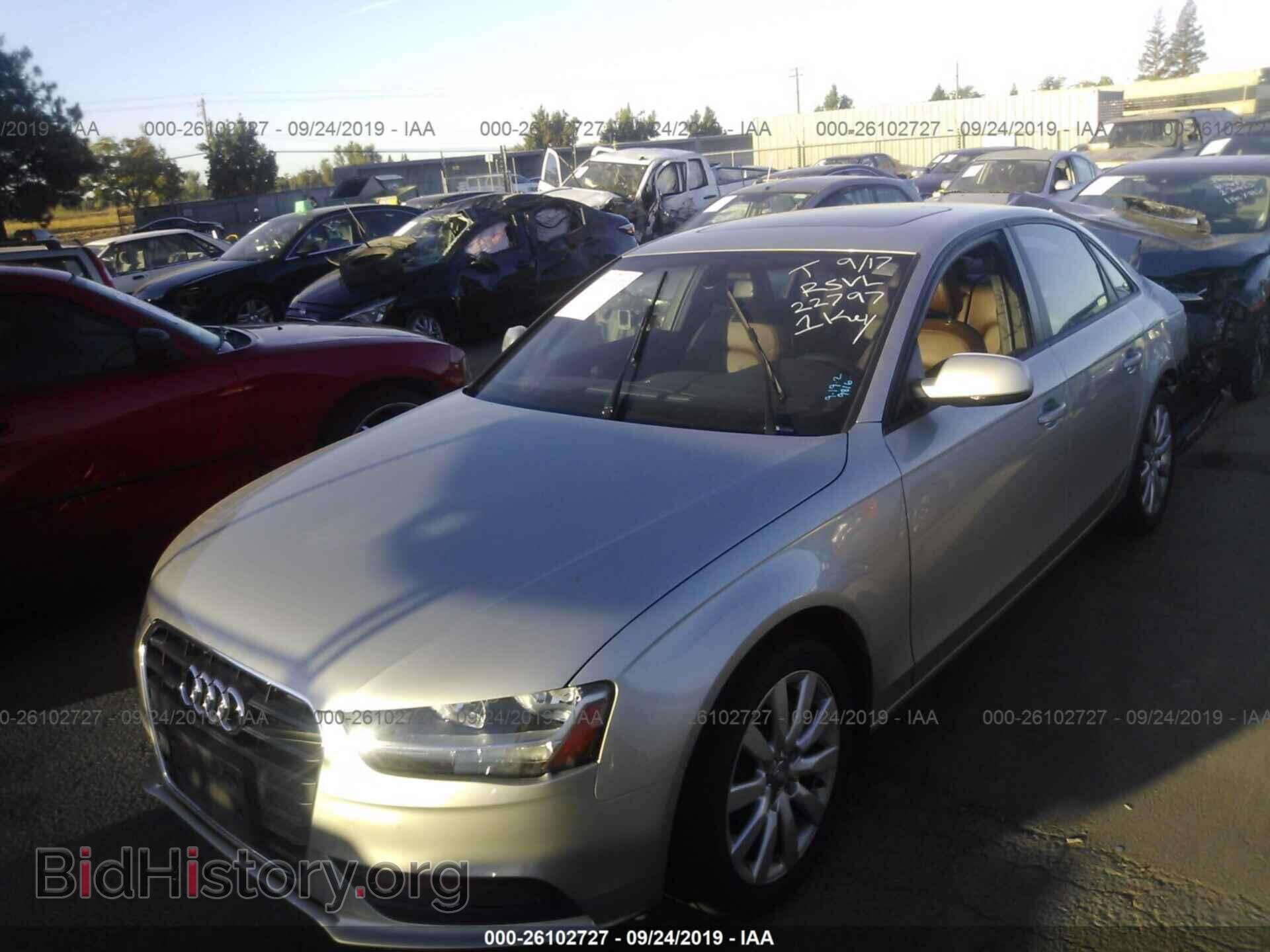 2014 AUDI A4 - VIN: WAUBFAFL7EN028772 - Фото 2