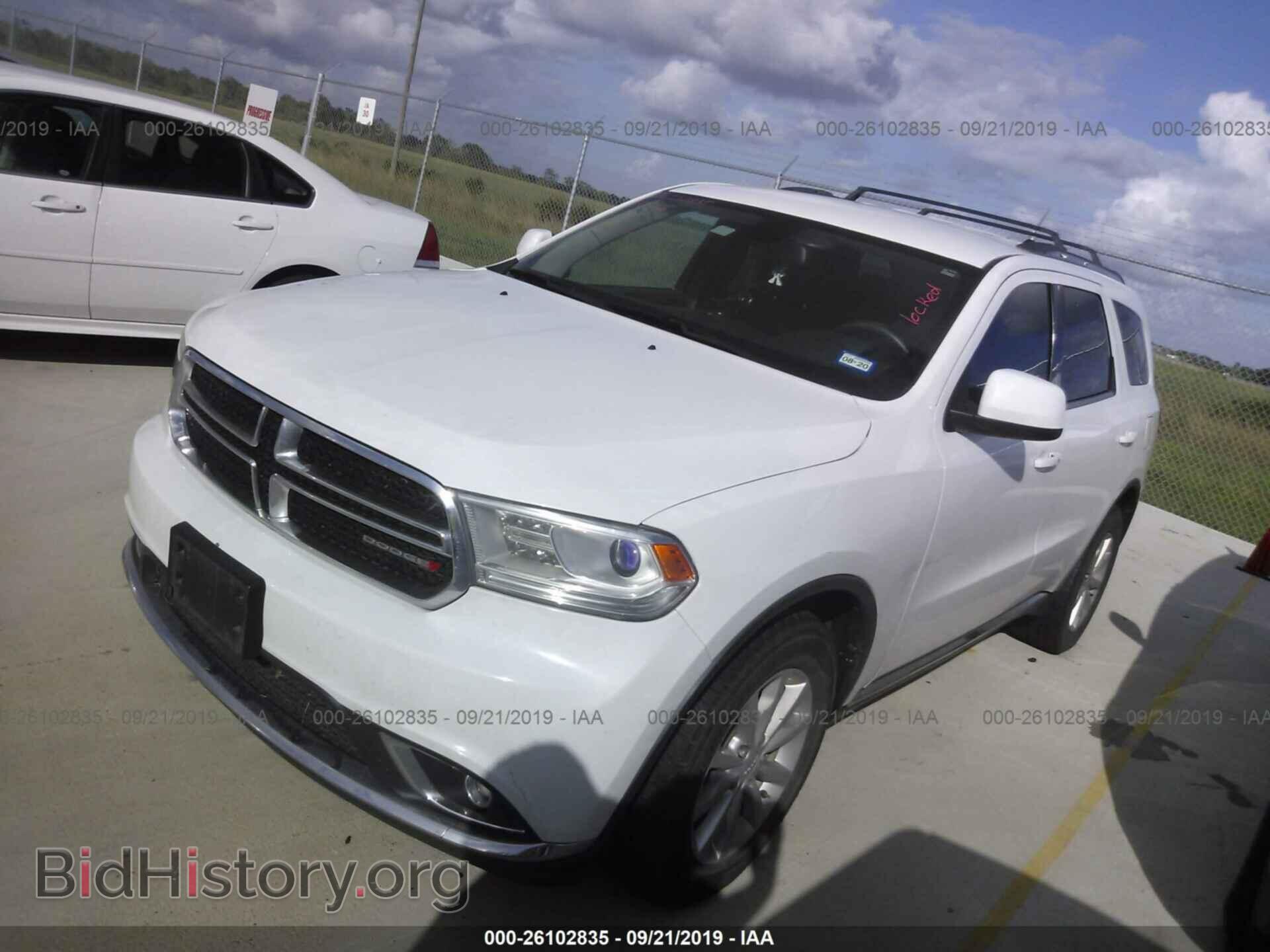 2014 DODGE DURANGO - VIN: 1C4RDHAGXEC313746 - Фото 2