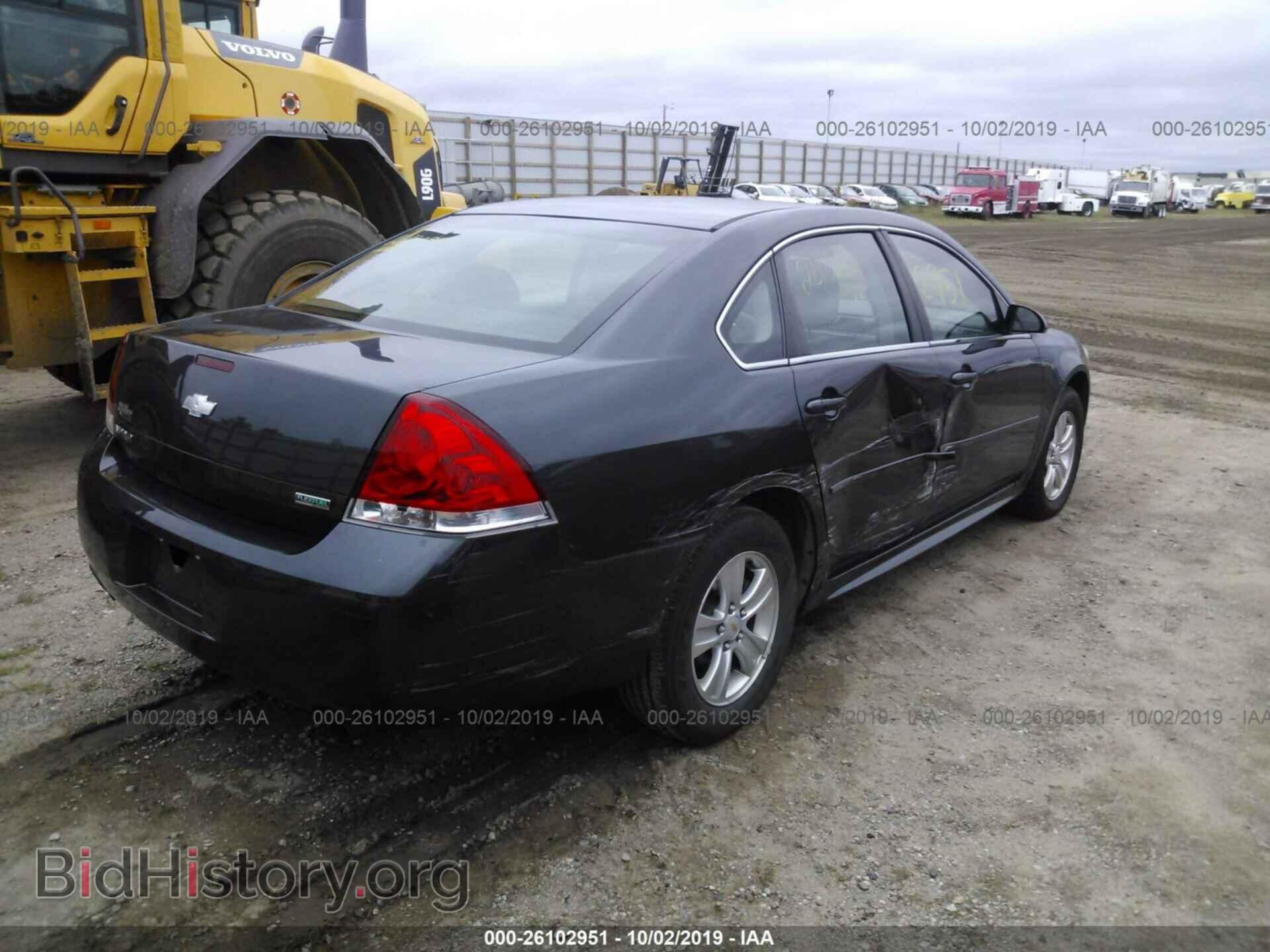 2013 CHEVROLET IMPALA - VIN: 2G1WF5E35D1233836 - Фото 4